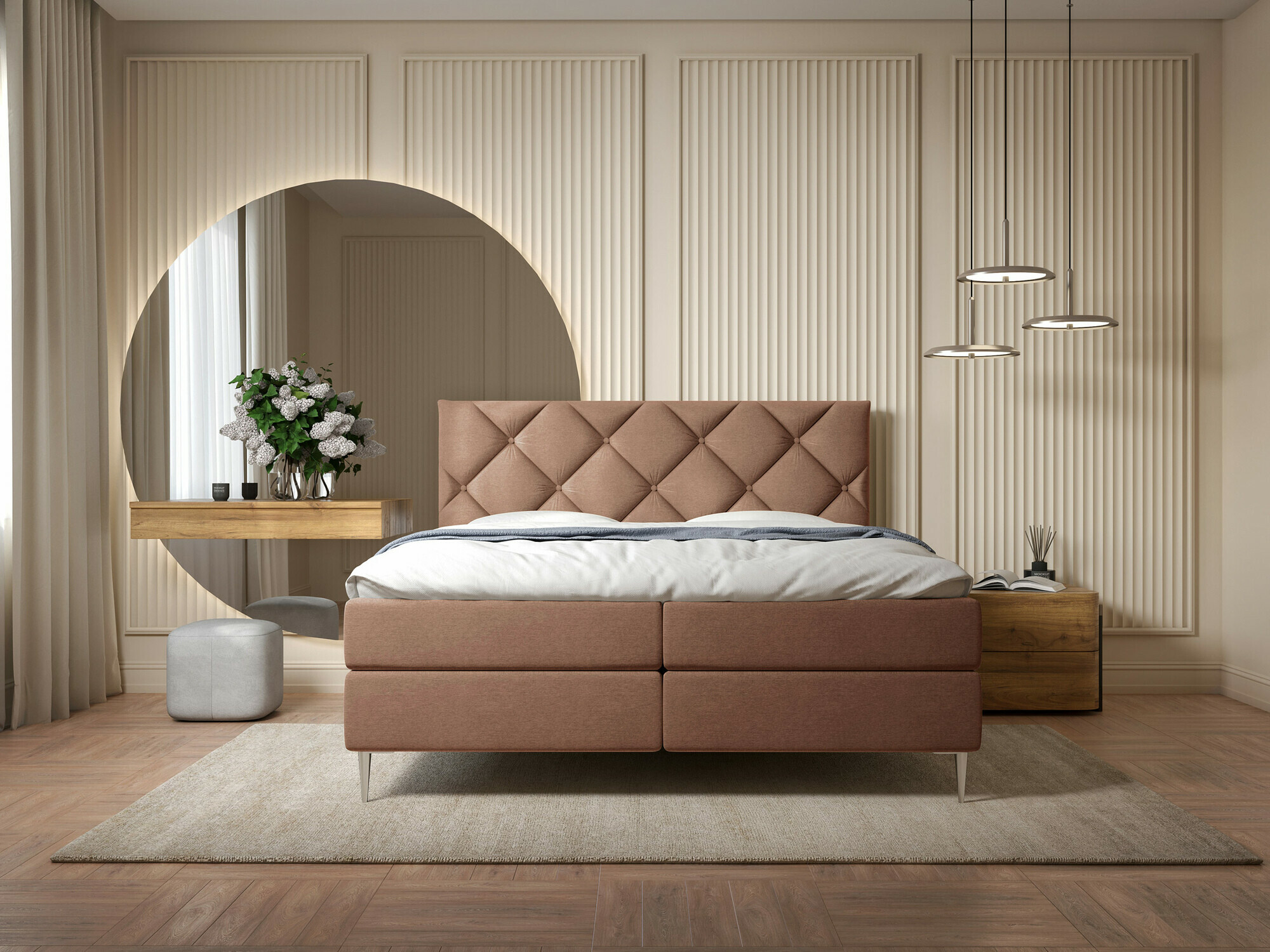 Boxspring postelja ComfiDream Myrel (Verita 52)