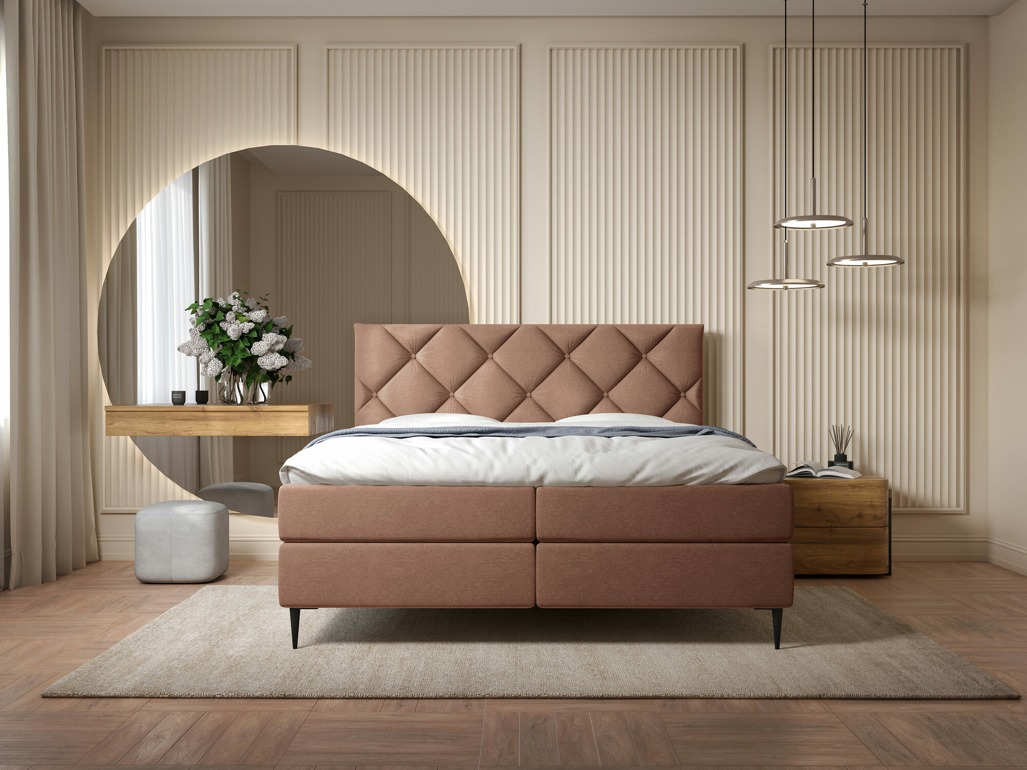 Boxspring postelja ComfiDream Myrel (Verita 52)