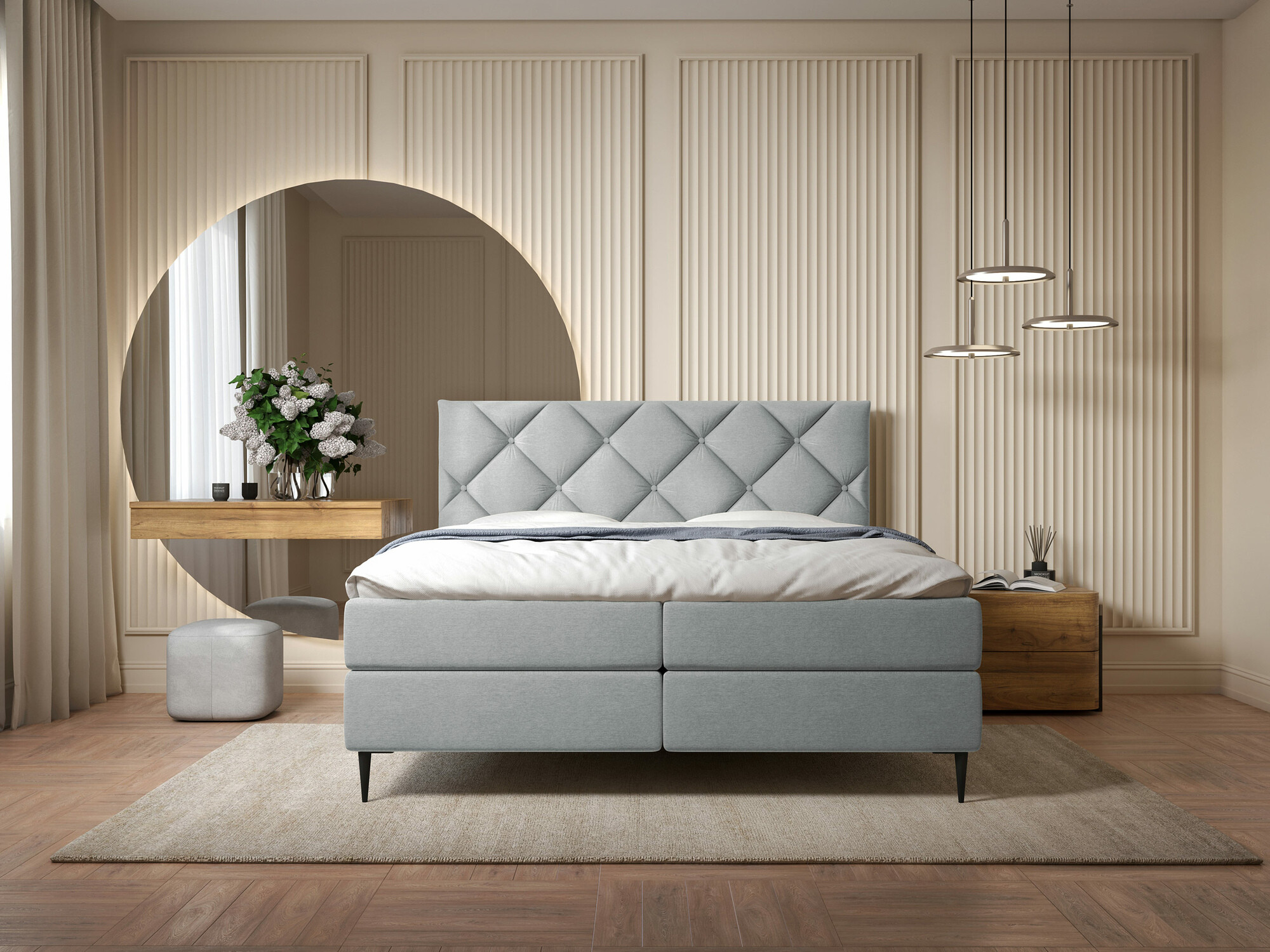 Boxspring postelja ComfiDream Myrel (Verita 85)