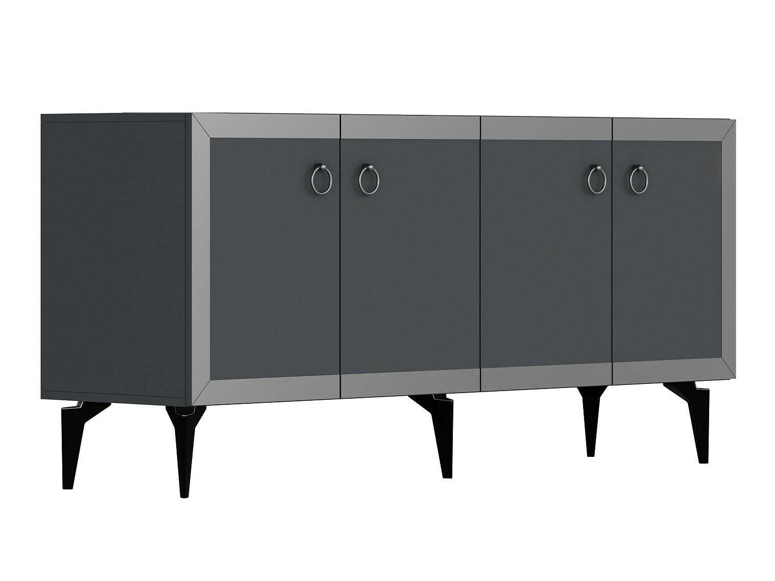 Omarica Asheboro 169 (Antracit + Srebrna)