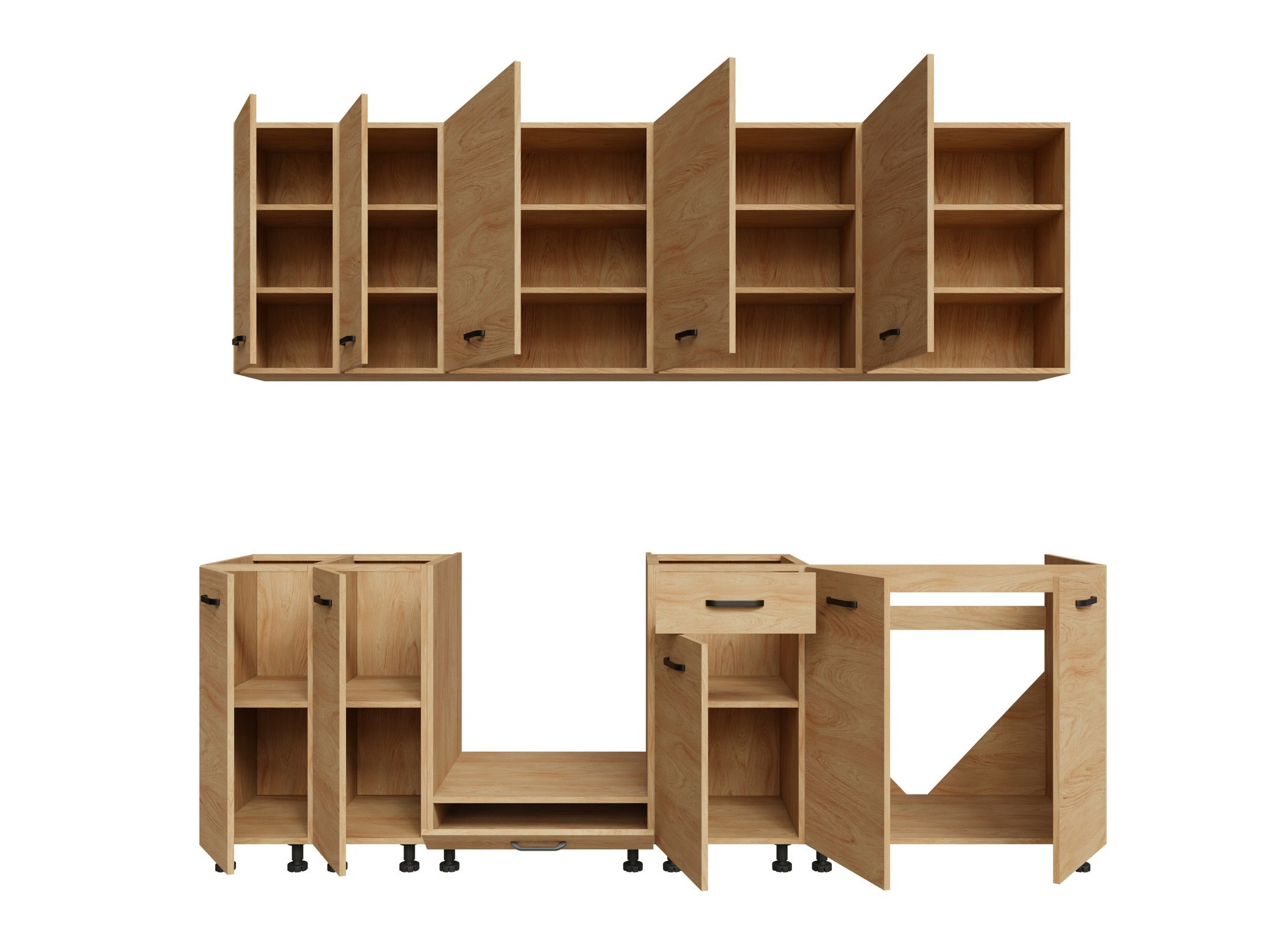 Modularni kuhinjski komplet Amper Lancelot 172