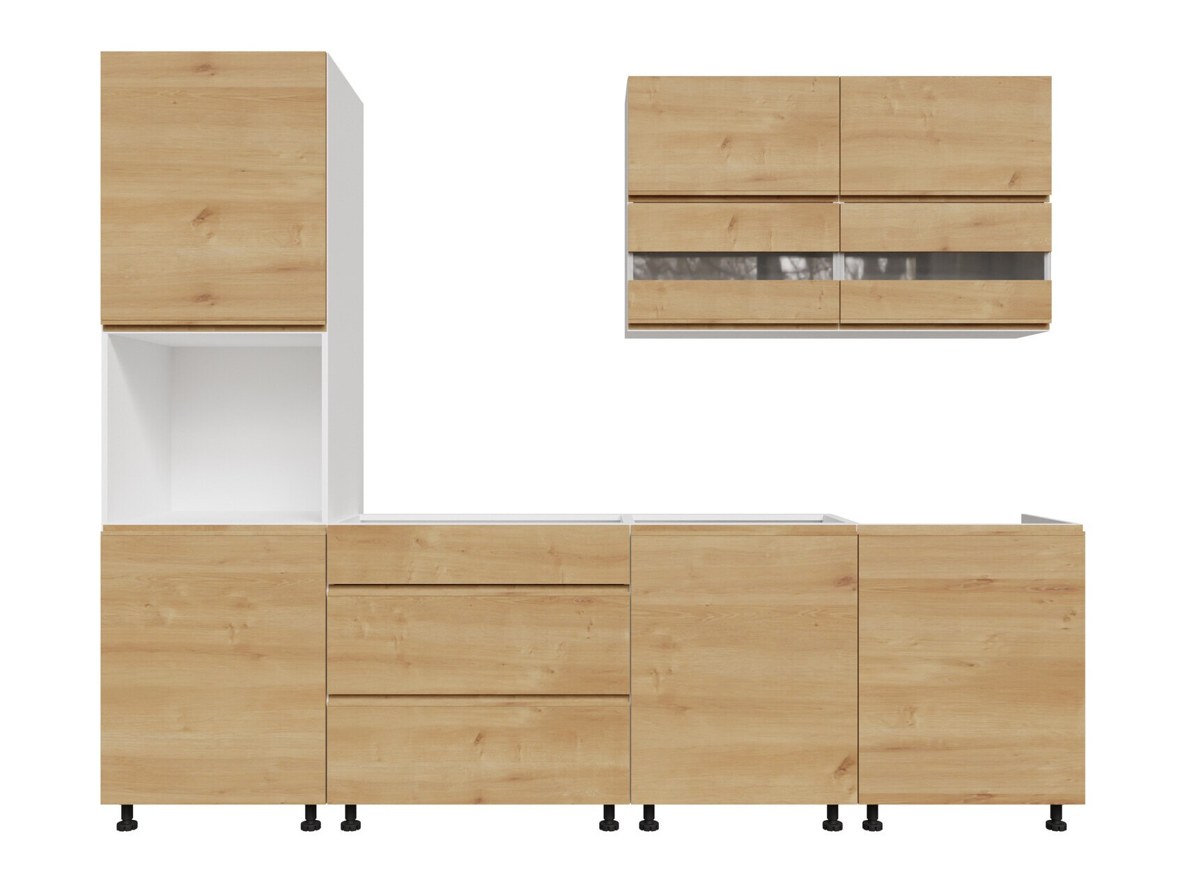Modularni kuhinjski komplet Soli Oak 164