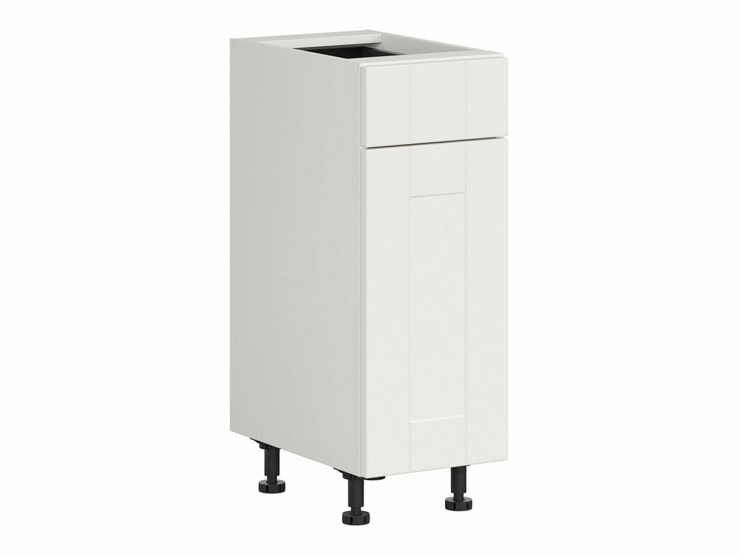 Modularna omarica s predalom in vrati Eva White 102