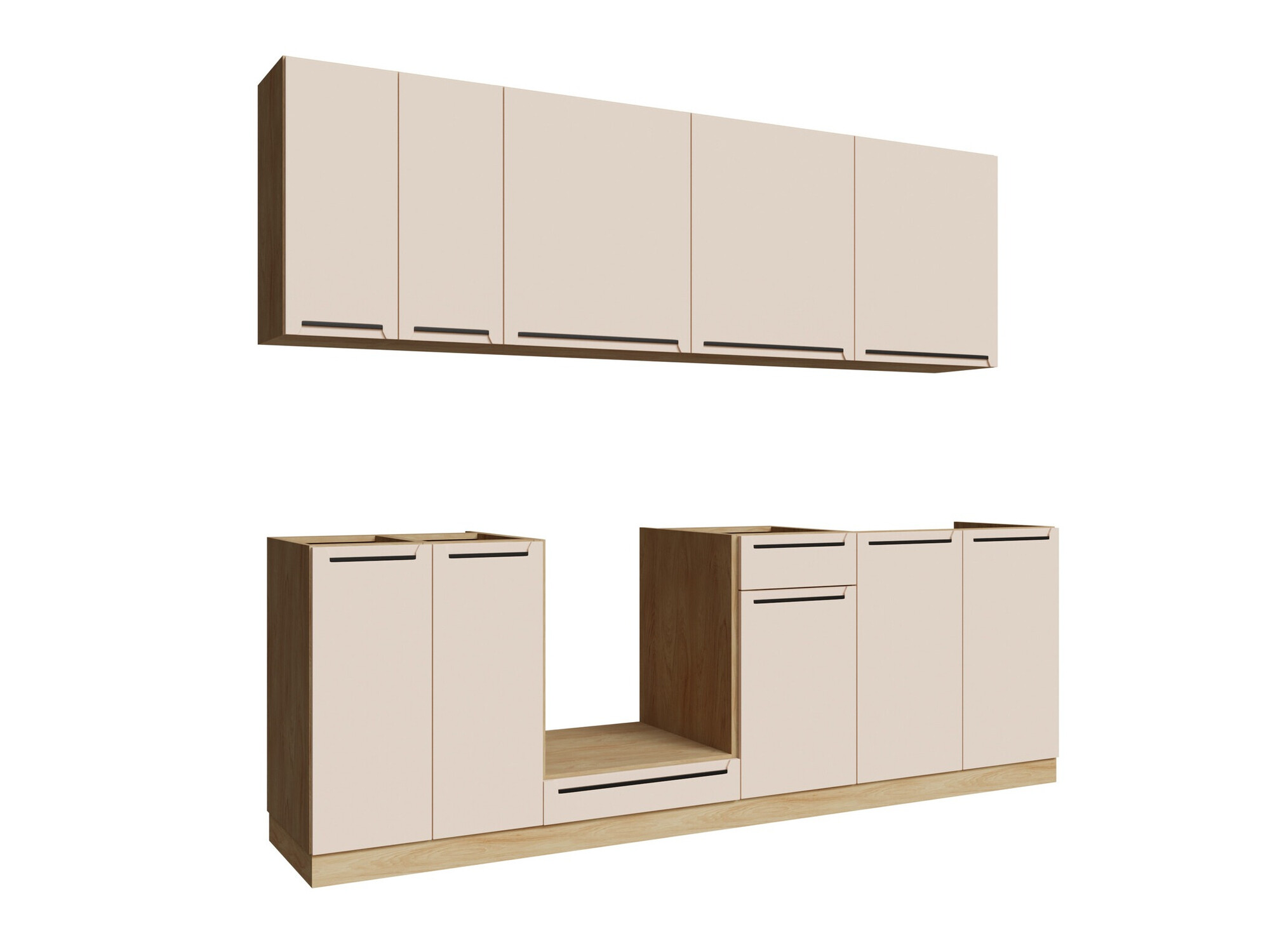 Modularni kuhinjski komplet Riso Beige 170