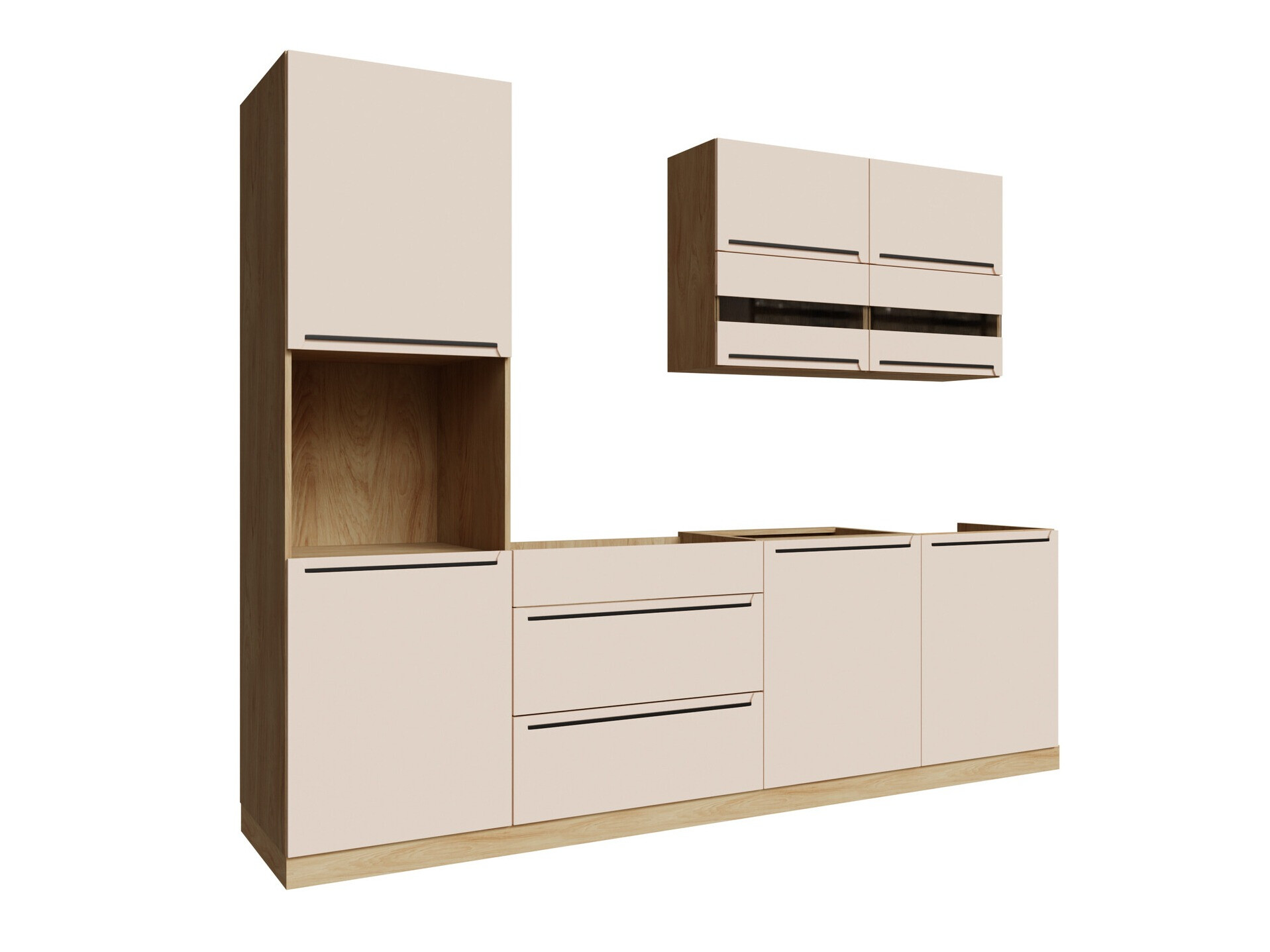 Modularni kuhinjski komplet Riso Beige 171
