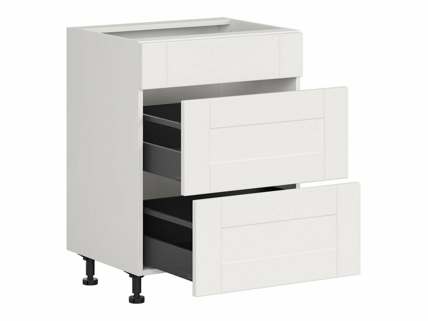 Modularna omarica s predali Eva White 107
