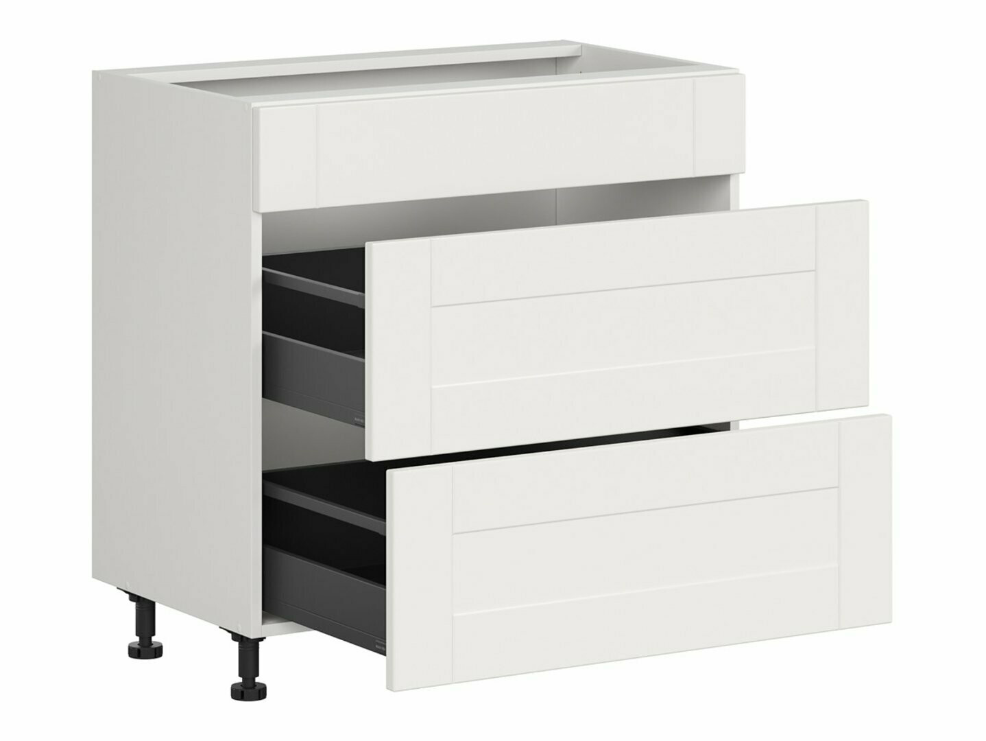 Modularna omarica s predali Eva White 108