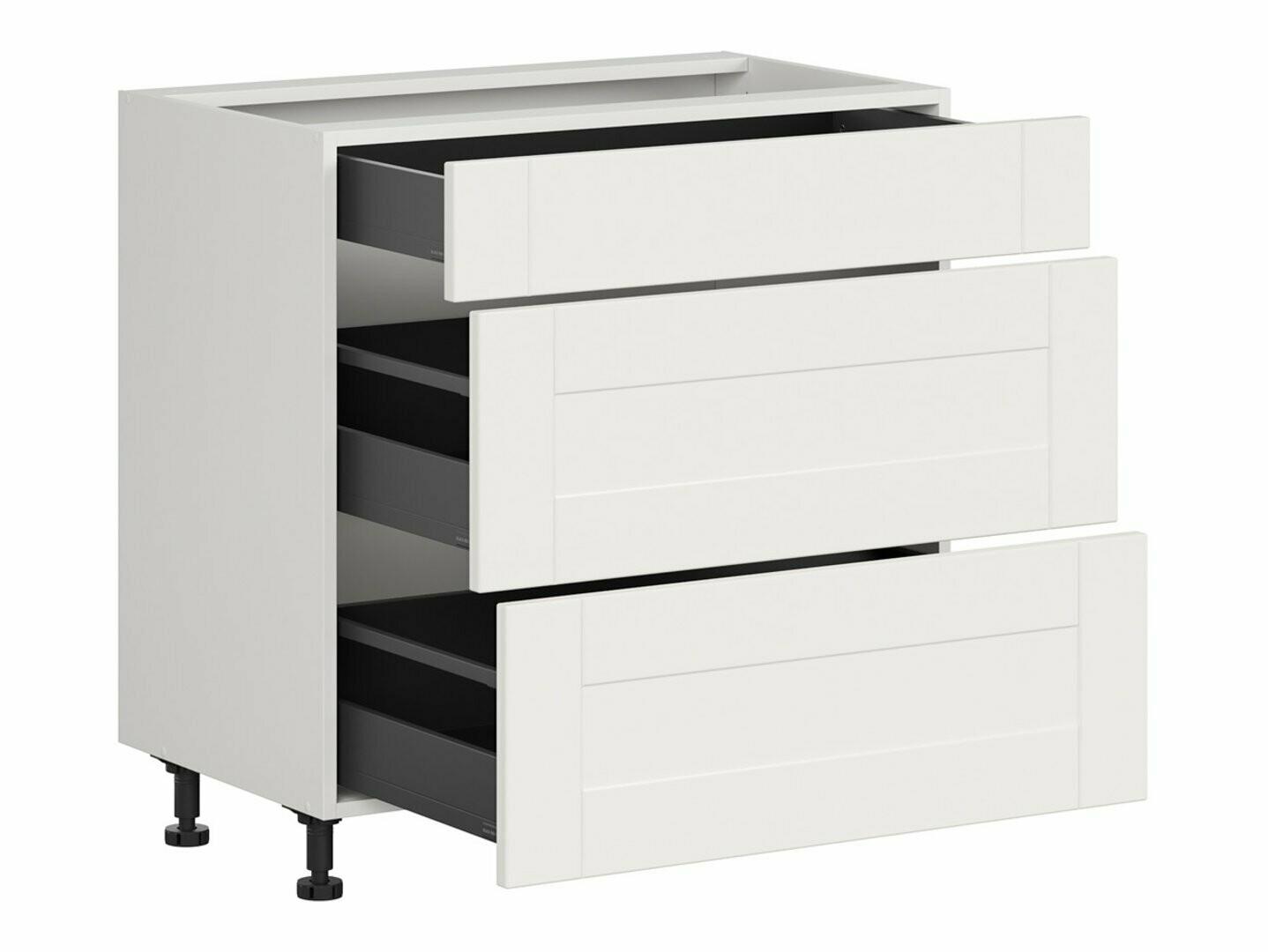 Modularna omarica s predali Eva White 111