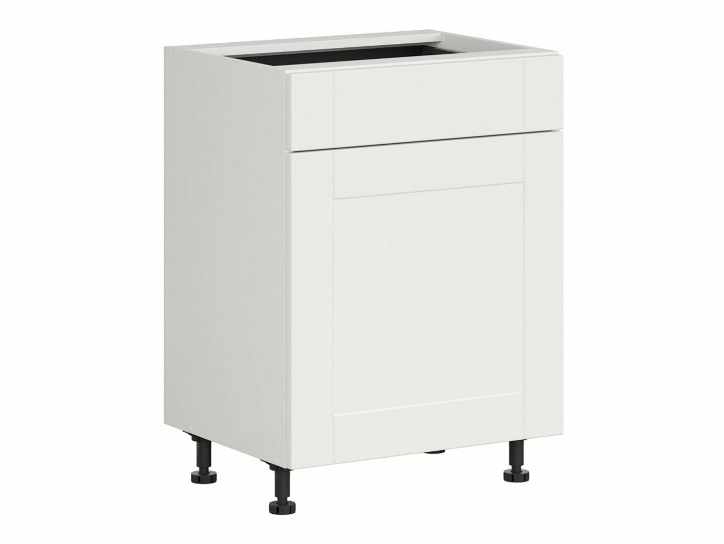 Modularna omarica s predalom in vrati Eva White 105