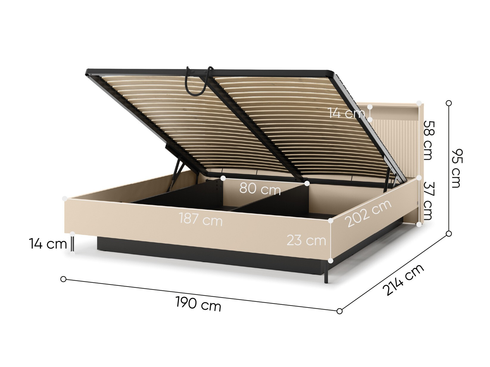 Postelja Lorfera 107