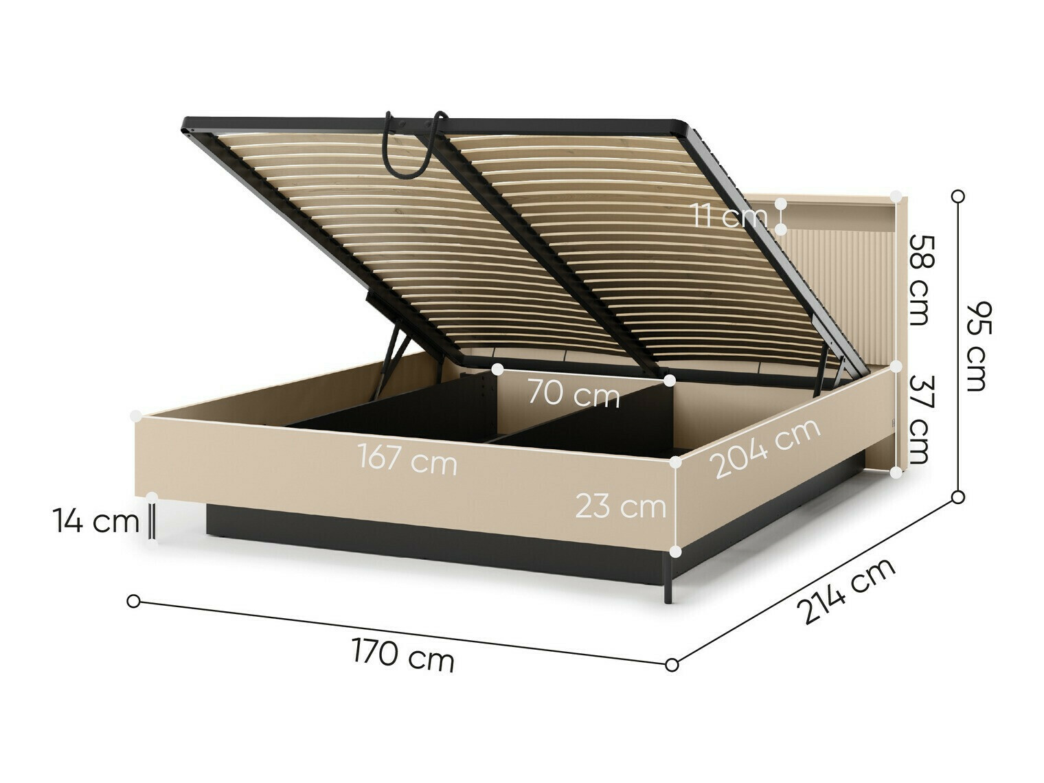 Komplet spalnic Lorfera 110