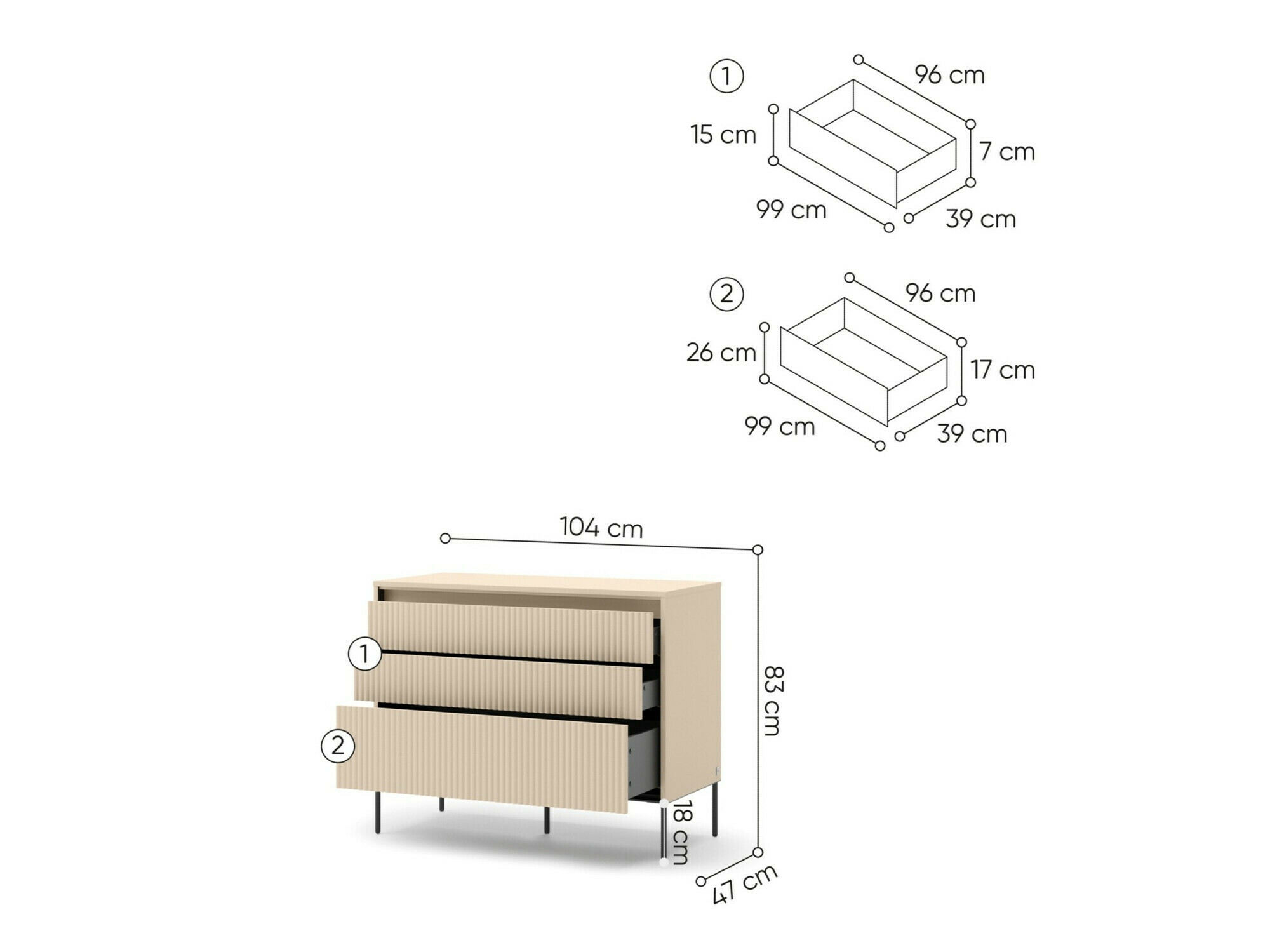 Komplet spalnic Lorfera 110