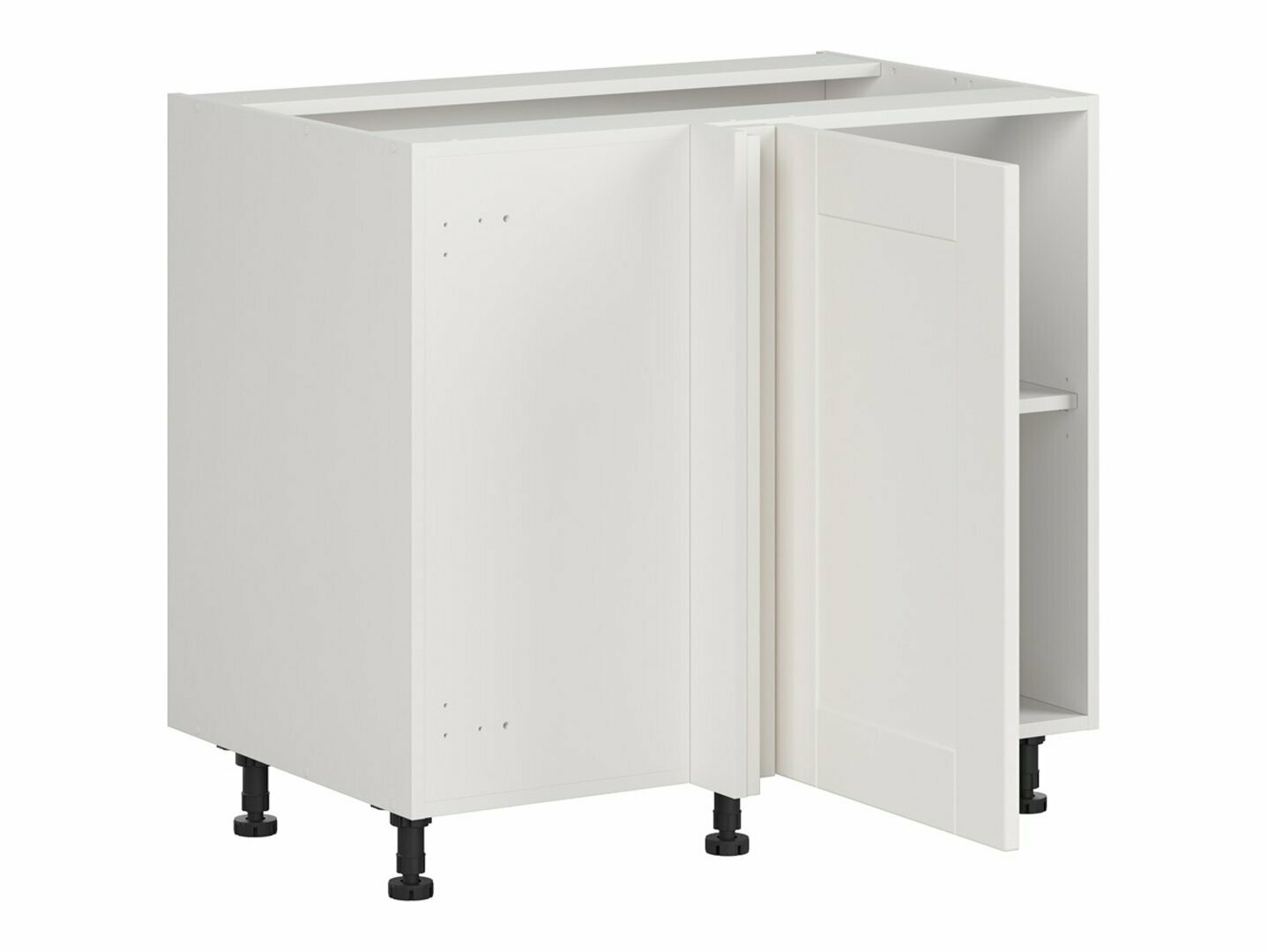 Modularna kotna omarica Eva White 128