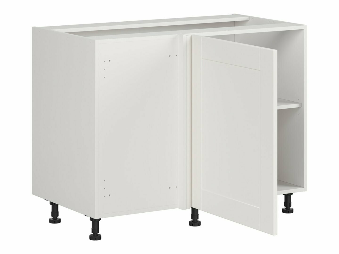 Modularna kotna omarica Eva White 129