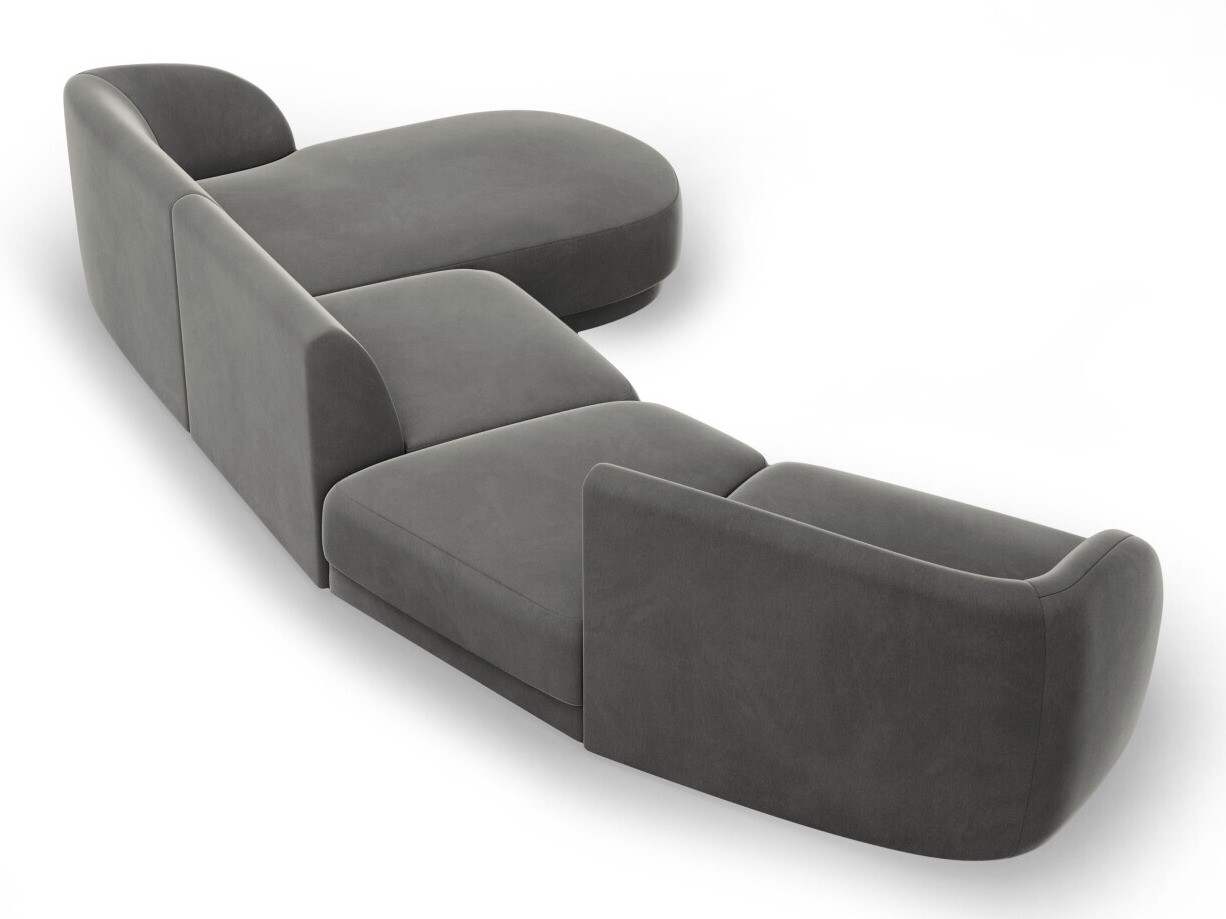 Modularna kotna sedežna garnitura Tivlomi 121 (Bluvel 13)