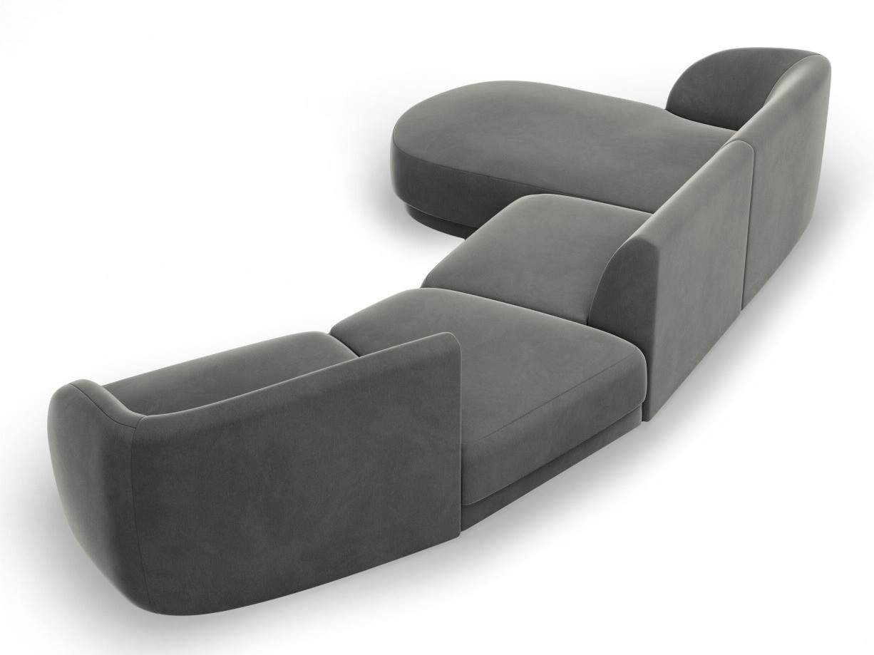 Modularna kotna sedežna garnitura Tivlomi 121 (Bluvel 13)