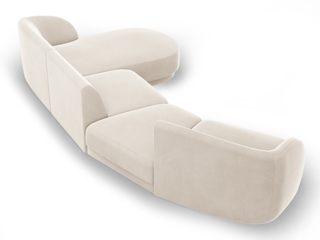 Modularna kotna sedežna garnitura Tivlomi 121 (Bluvel 22)