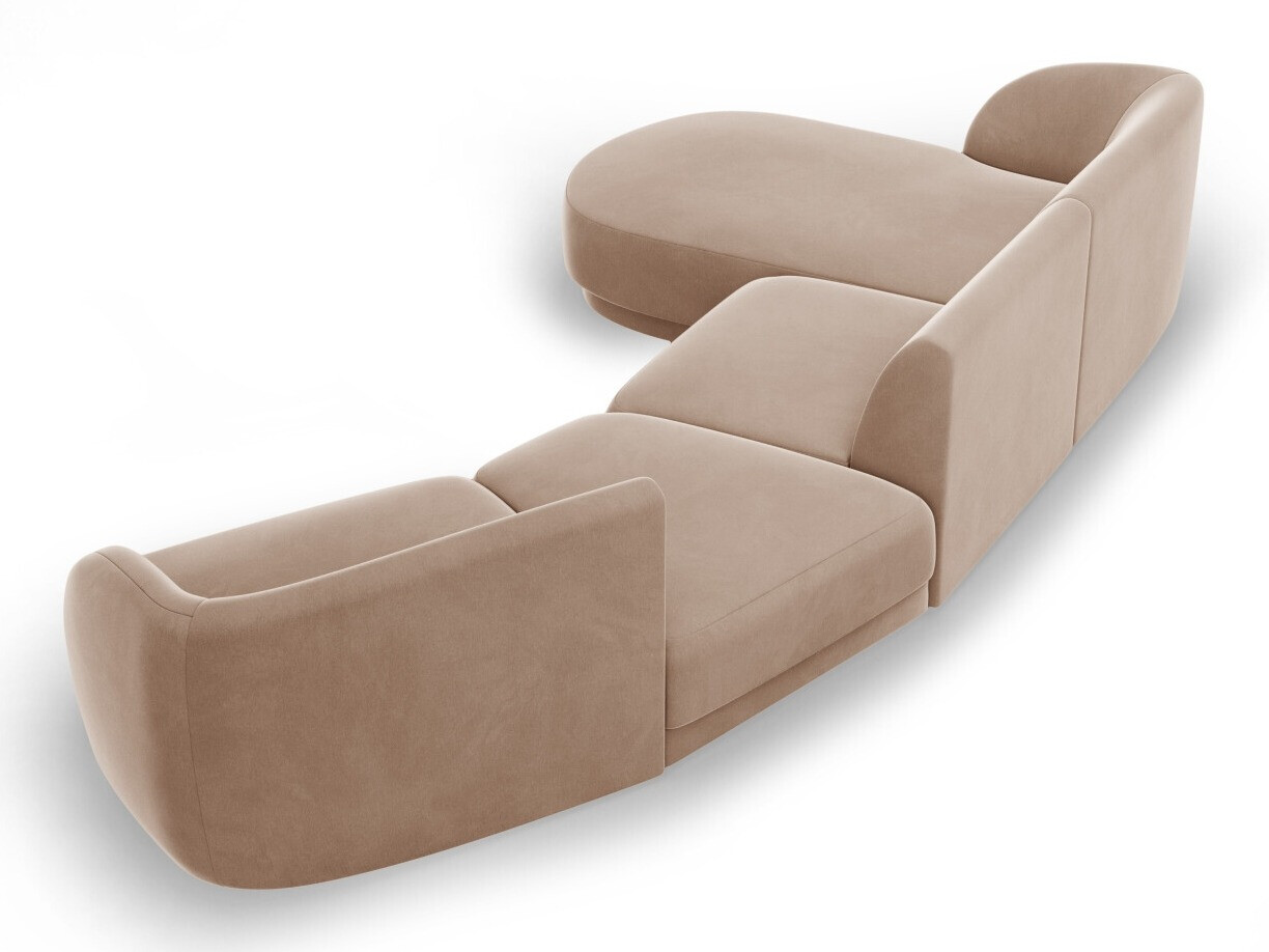 Modularna kotna sedežna garnitura Tivlomi 121 (Bluvel 40)