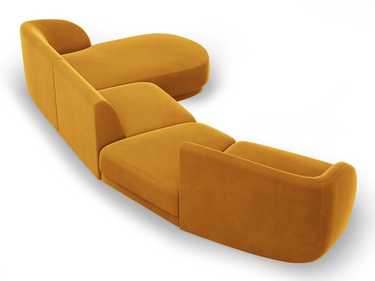 Modularna kotna sedežna garnitura Tivlomi 121 (Bluvel 68)