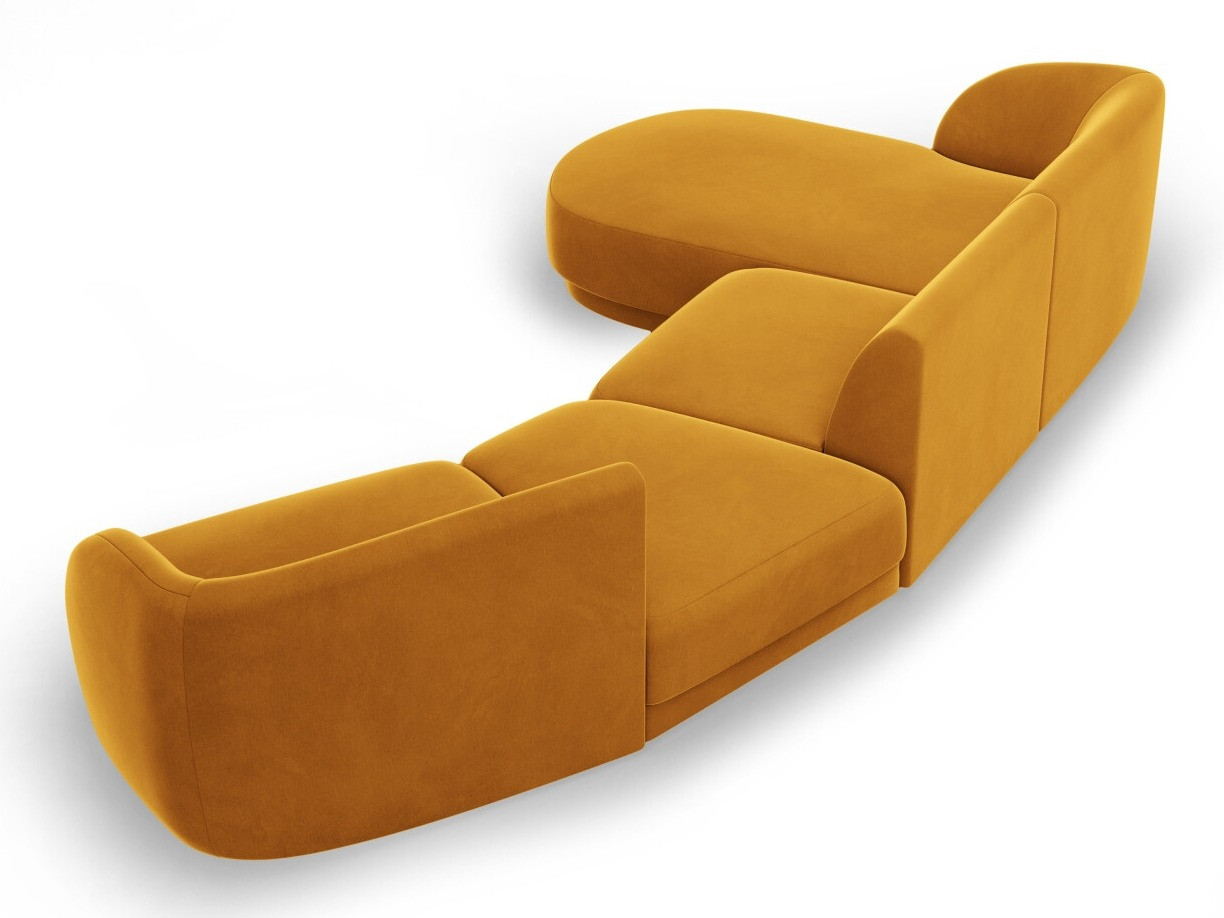 Modularna kotna sedežna garnitura Tivlomi 121 (Bluvel 68)