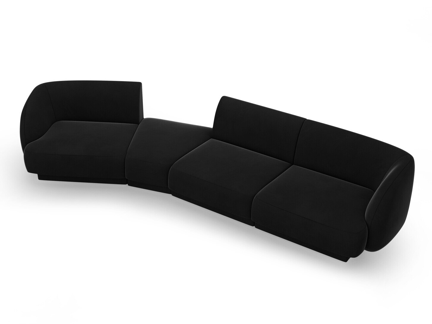 Modularna kotna sedežna garnitura Tivlomi 122 (Bluvel 19)