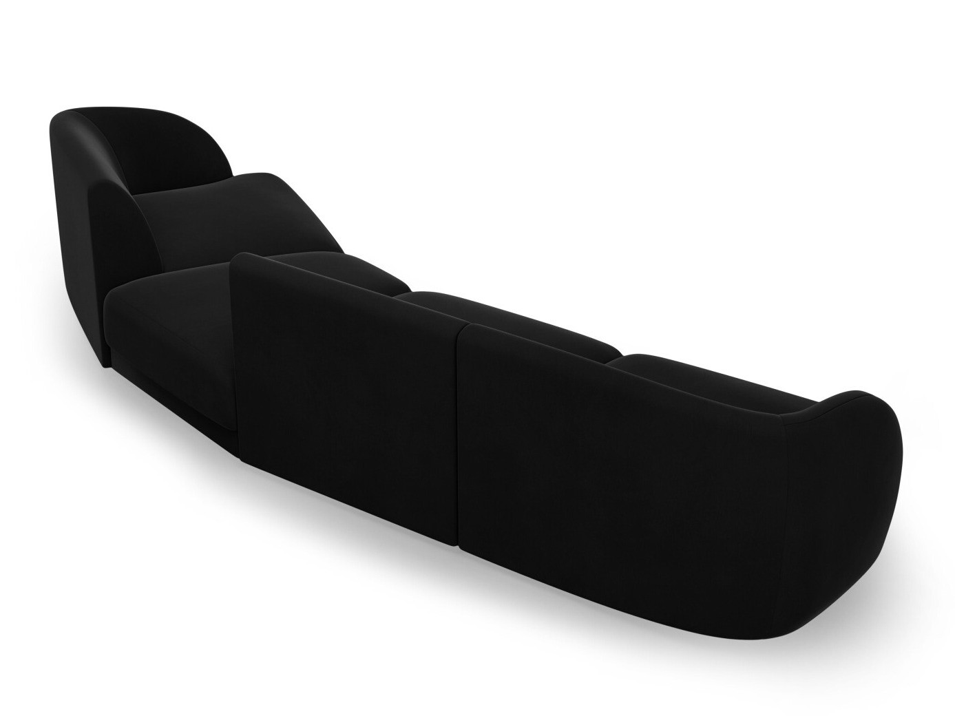 Modularna kotna sedežna garnitura Tivlomi 122 (Bluvel 19)