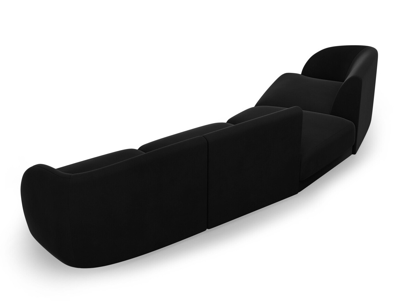 Modularna kotna sedežna garnitura Tivlomi 122 (Bluvel 19)