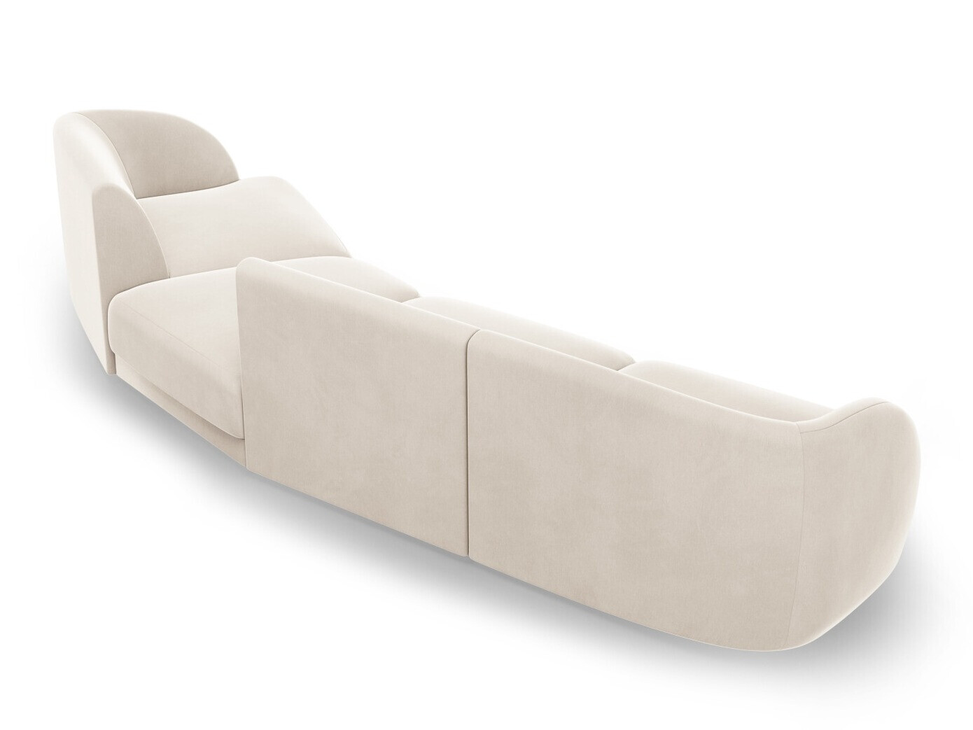 Modularna kotna sedežna garnitura Tivlomi 122 (Bluvel 22)