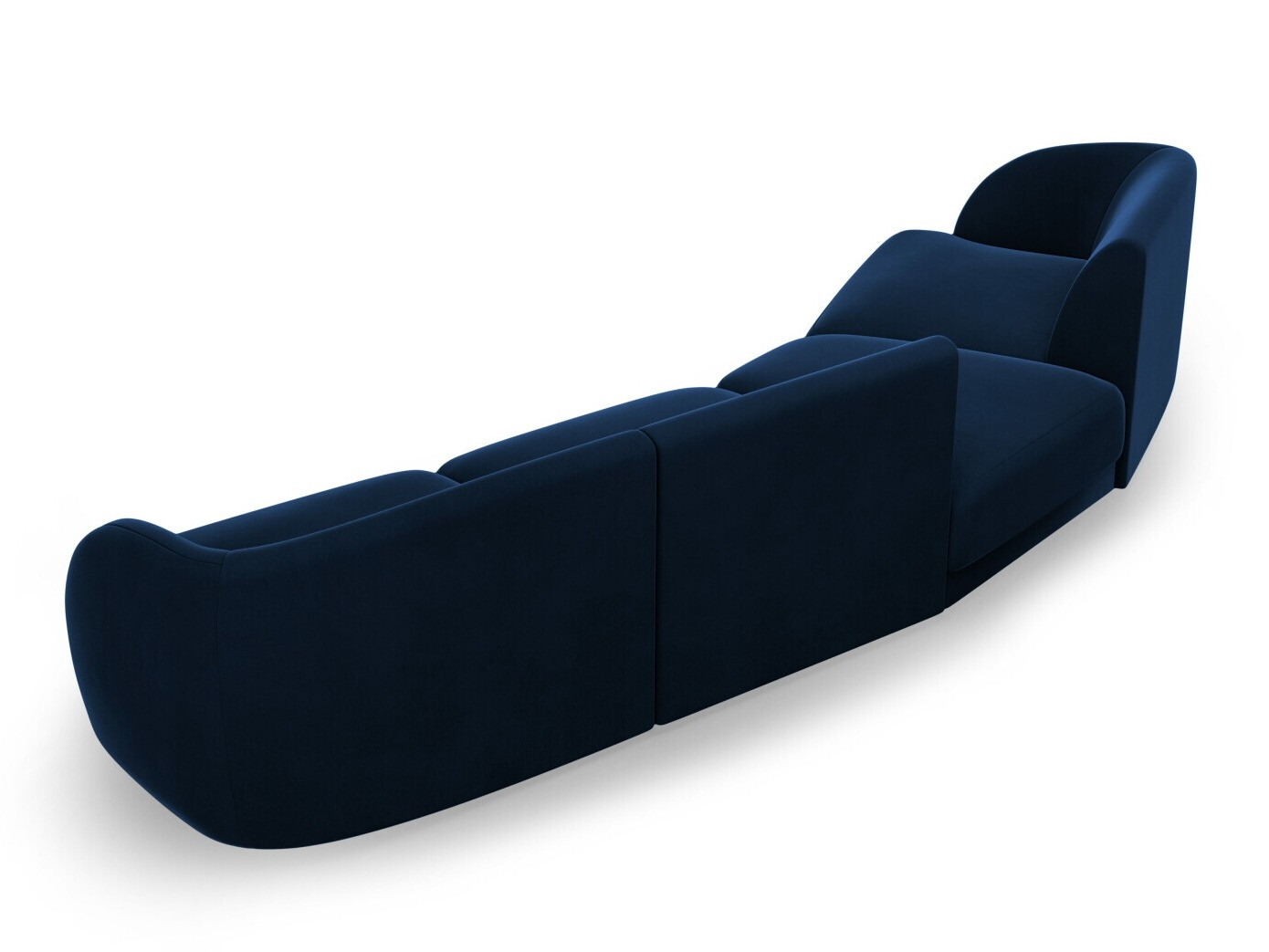 Modularna kotna sedežna garnitura Tivlomi 122 (Bluvel 86)