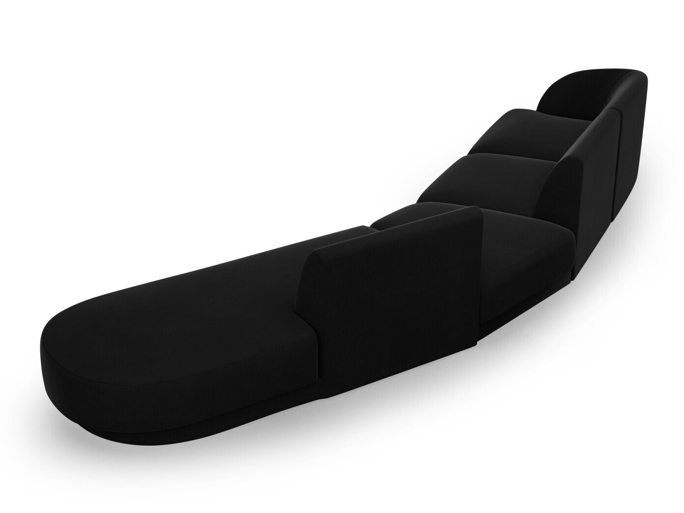 Modularna kotna sedežna garnitura Tivlomi 123 (Bluvel 19)