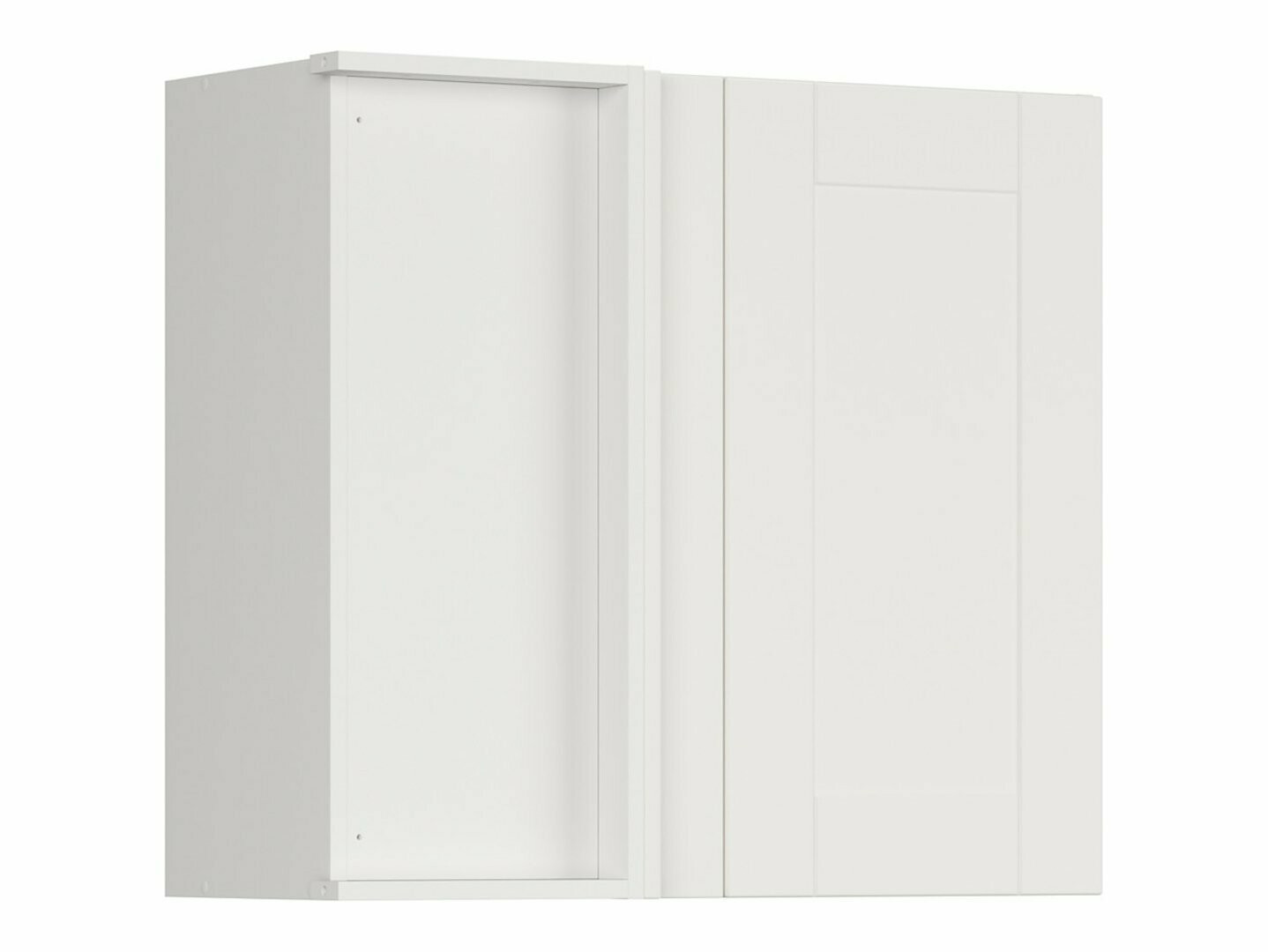 Modularna kotna stenska omarica Eva White 158