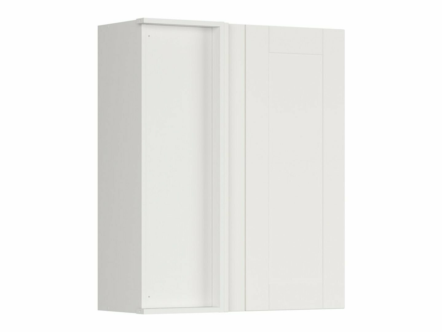 Modularna kotna stenska omarica Eva White 159