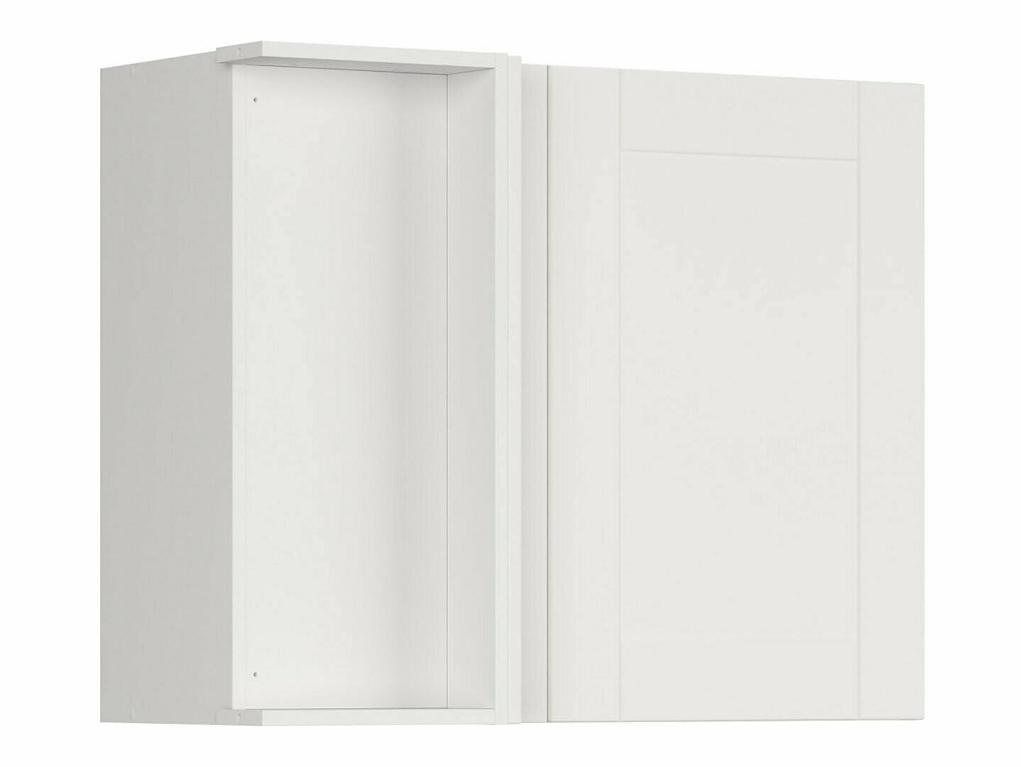 Modularna kotna stenska omarica Eva White 160