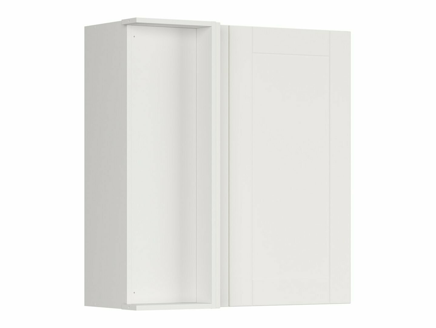 Modularna kotna stenska omarica Eva White 161