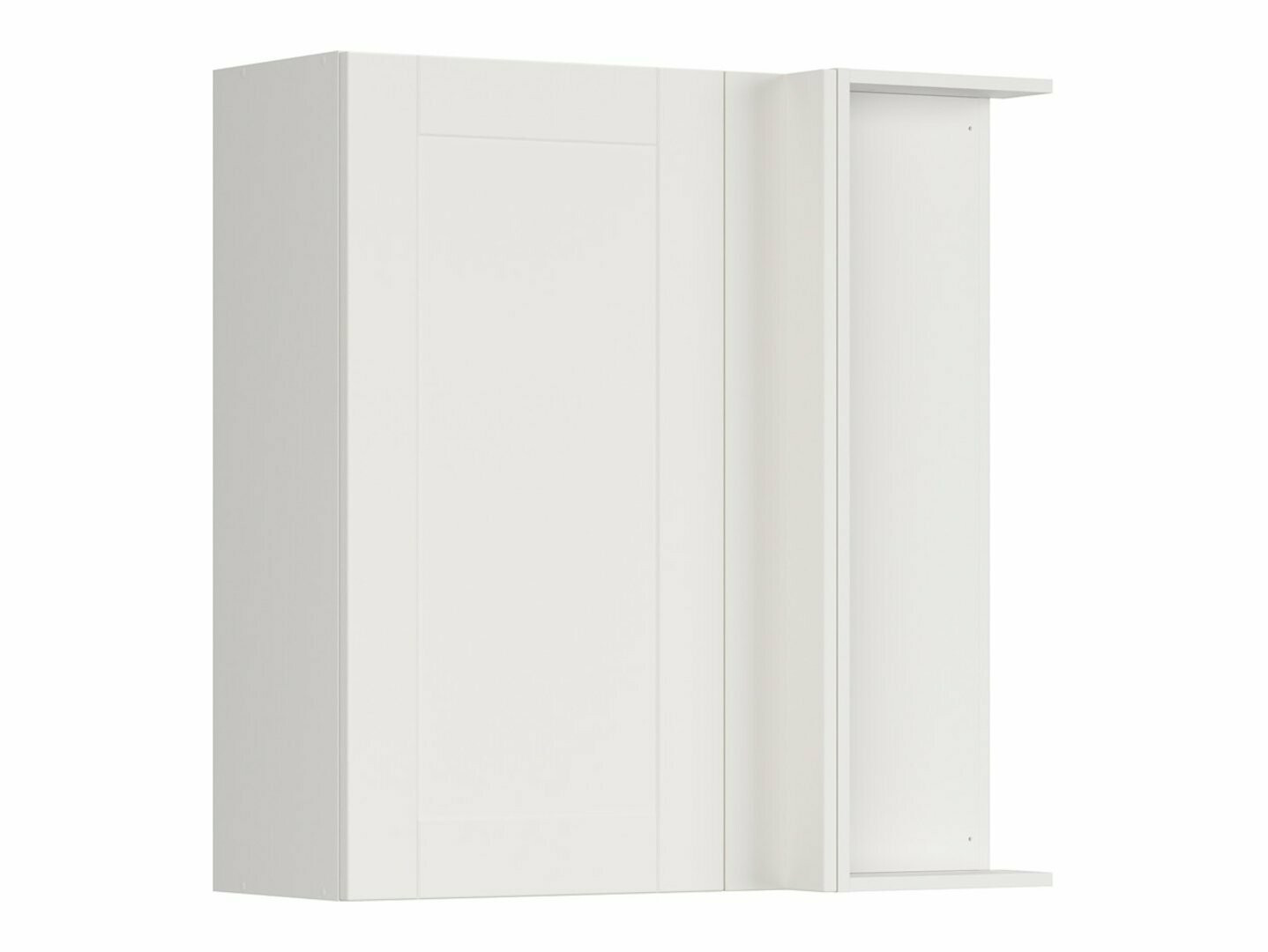 Modularna kotna stenska omarica Eva White 161