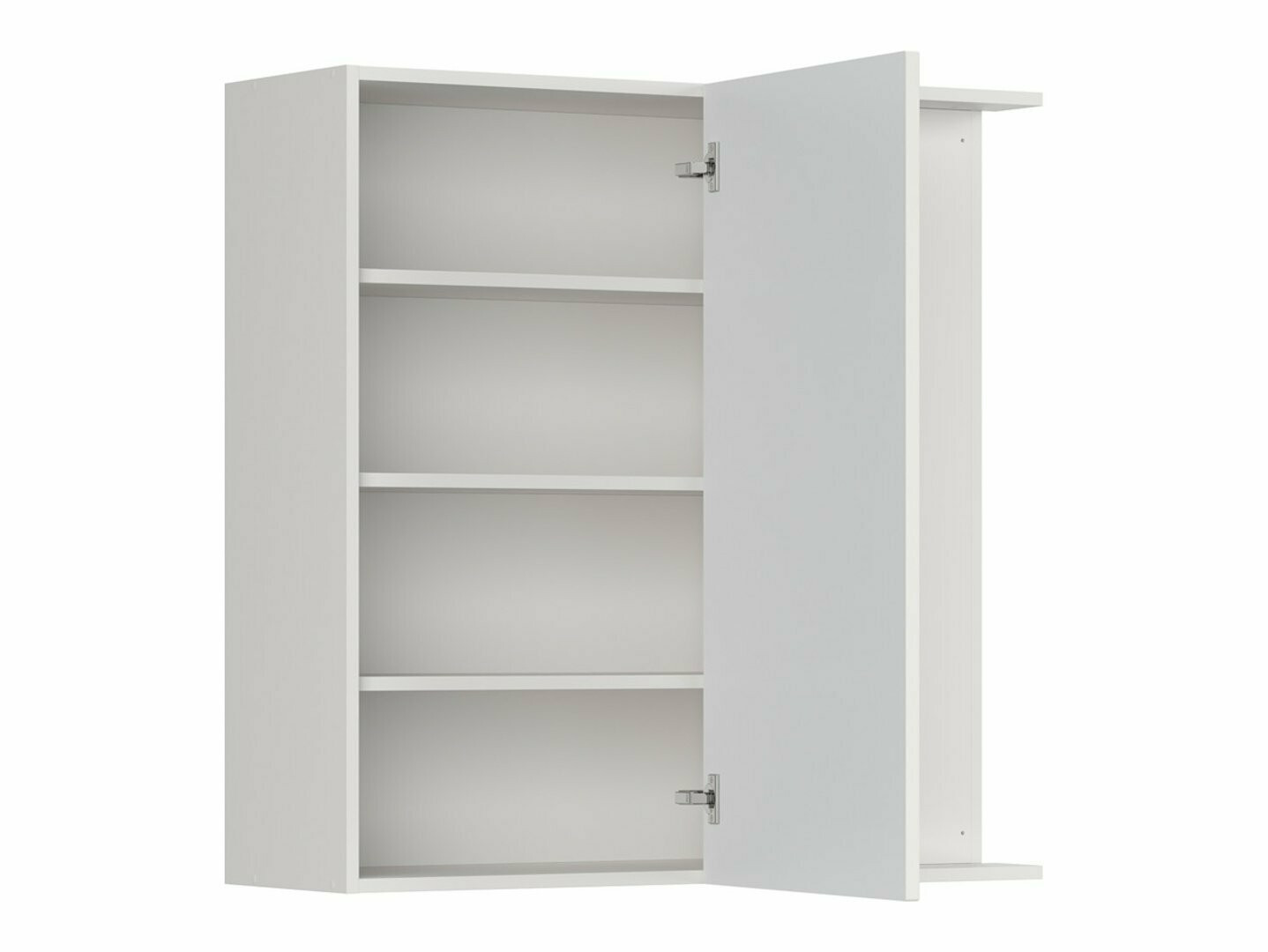 Modularna kotna stenska omarica Eva White 161