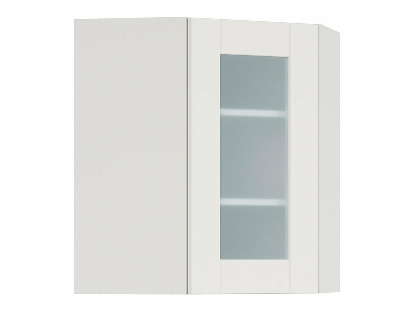 Modularna kotna stenska omarica Eva White 163