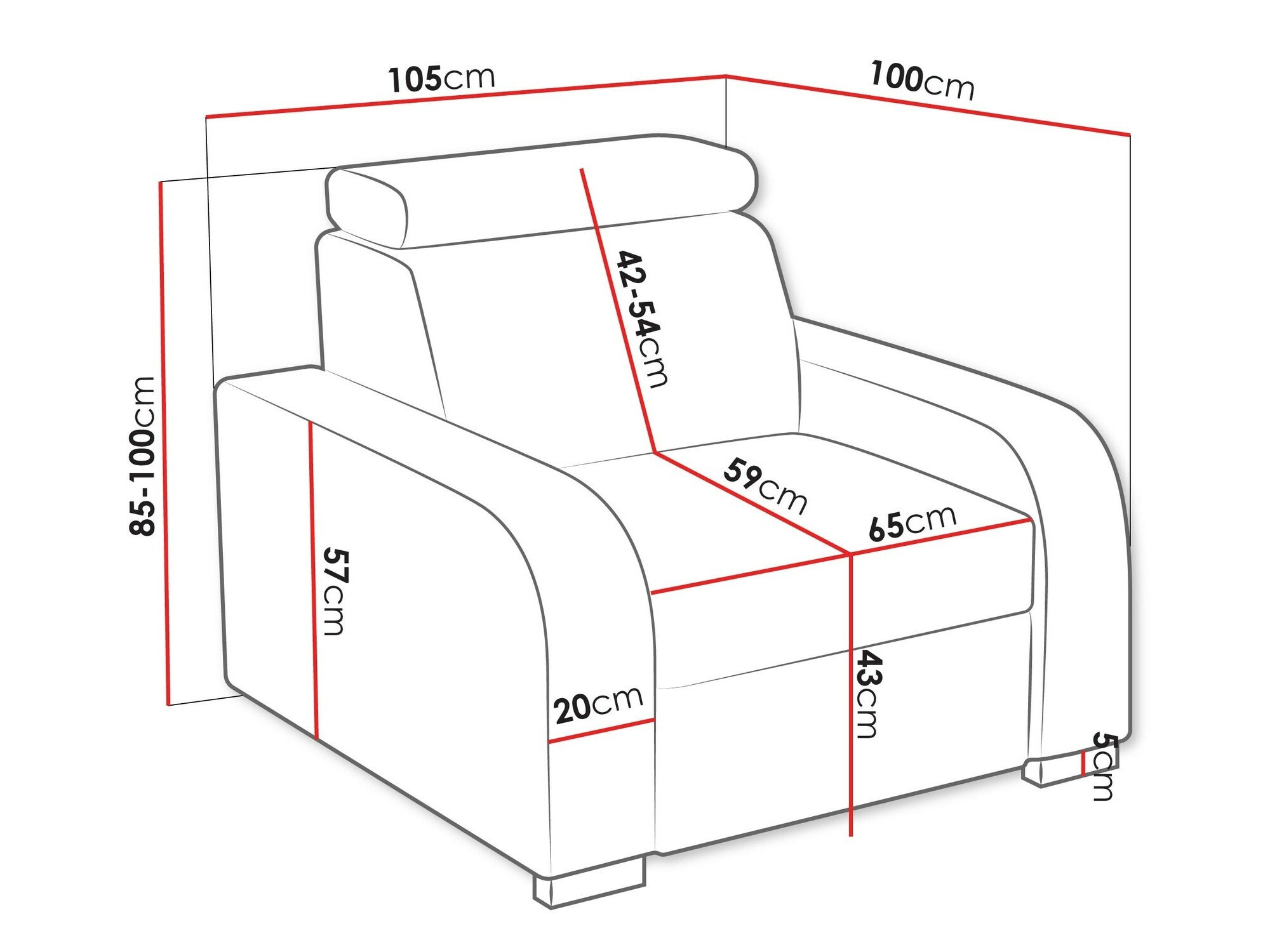 Fotelj Etrcala 104 (Crown 2)