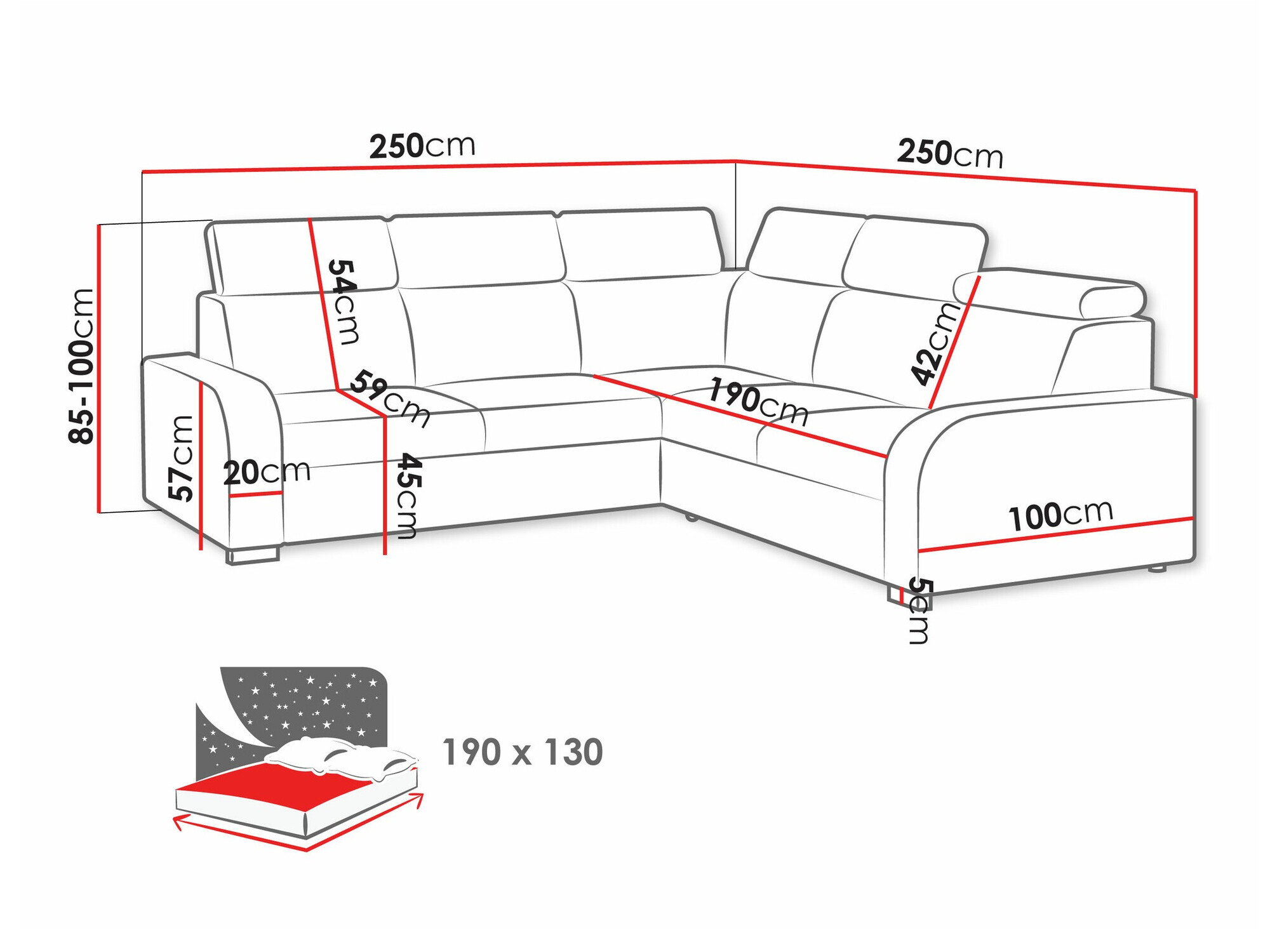 Kotna garnitura Etrcala 101 (Crown 2)