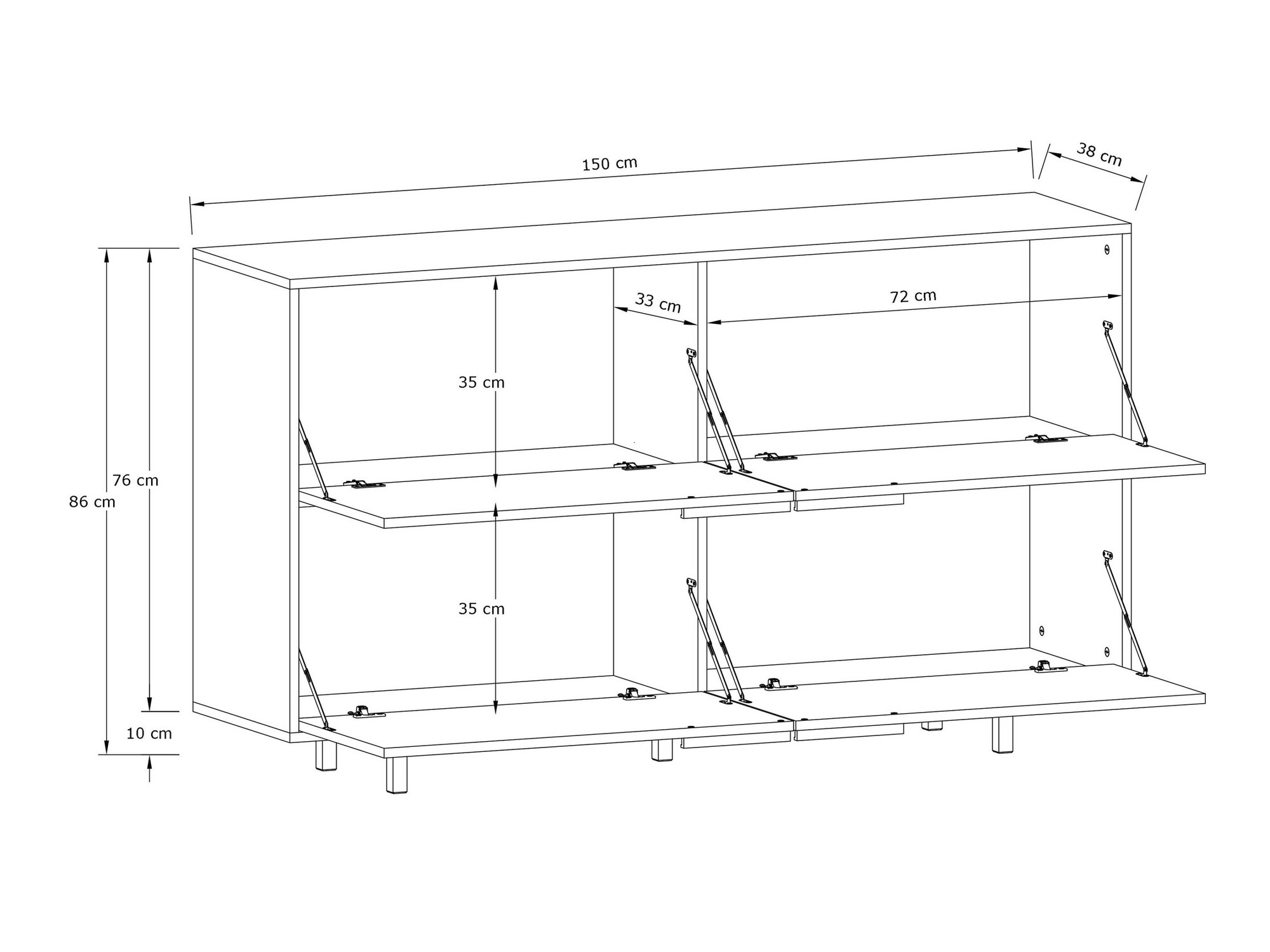 Omarica Denton 1442 (Hrast)