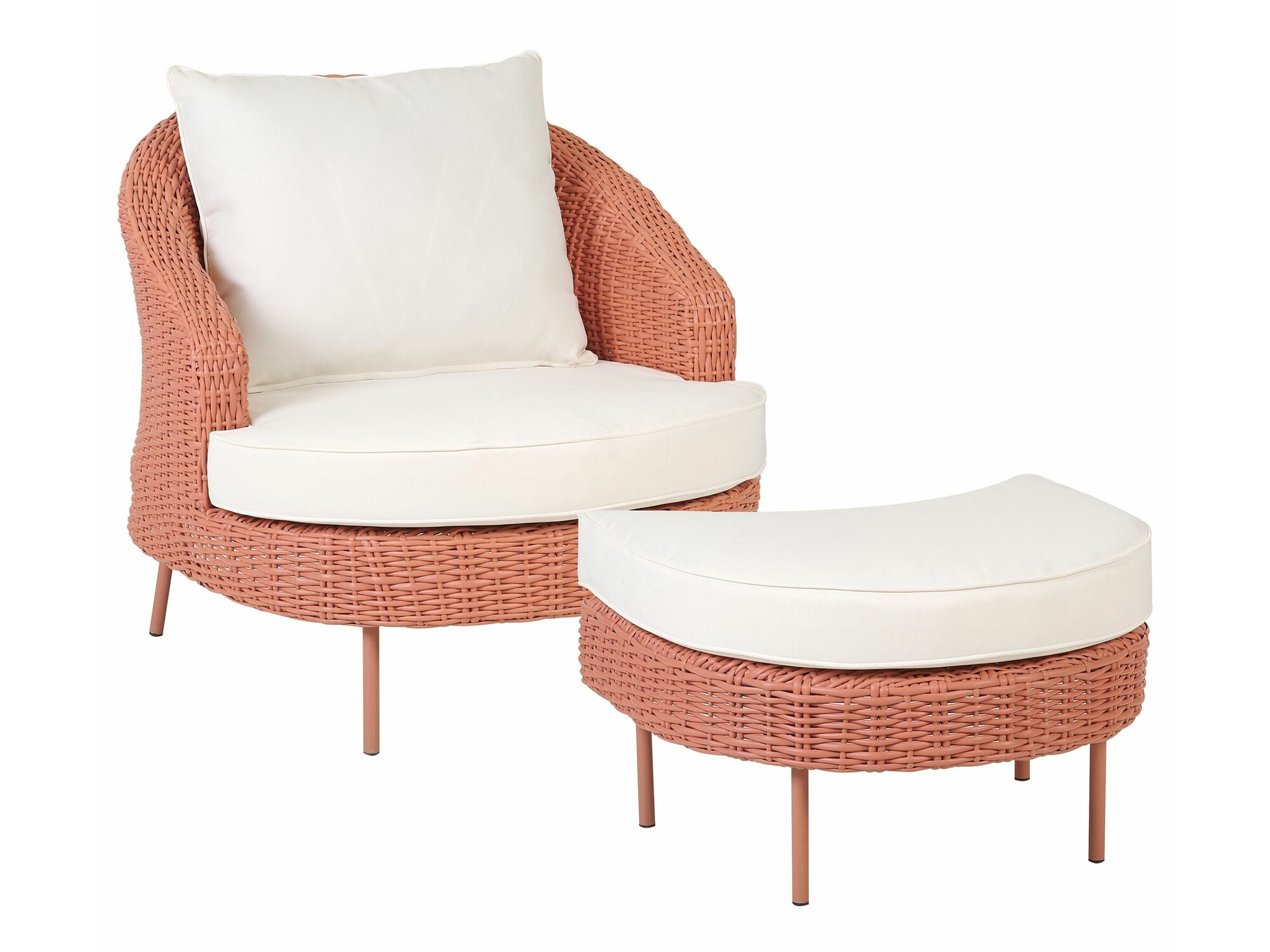 Komplet vrtnega pohištva Berwyn 2531 (Roza)