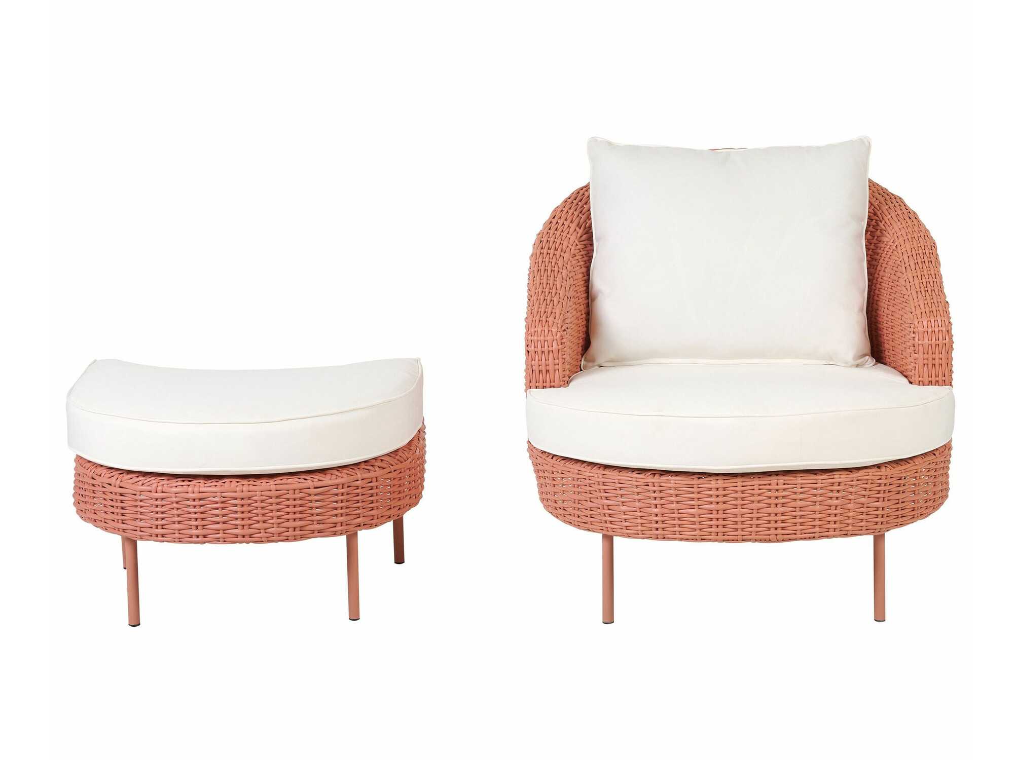 Komplet vrtnega pohištva Berwyn 2531 (Roza)