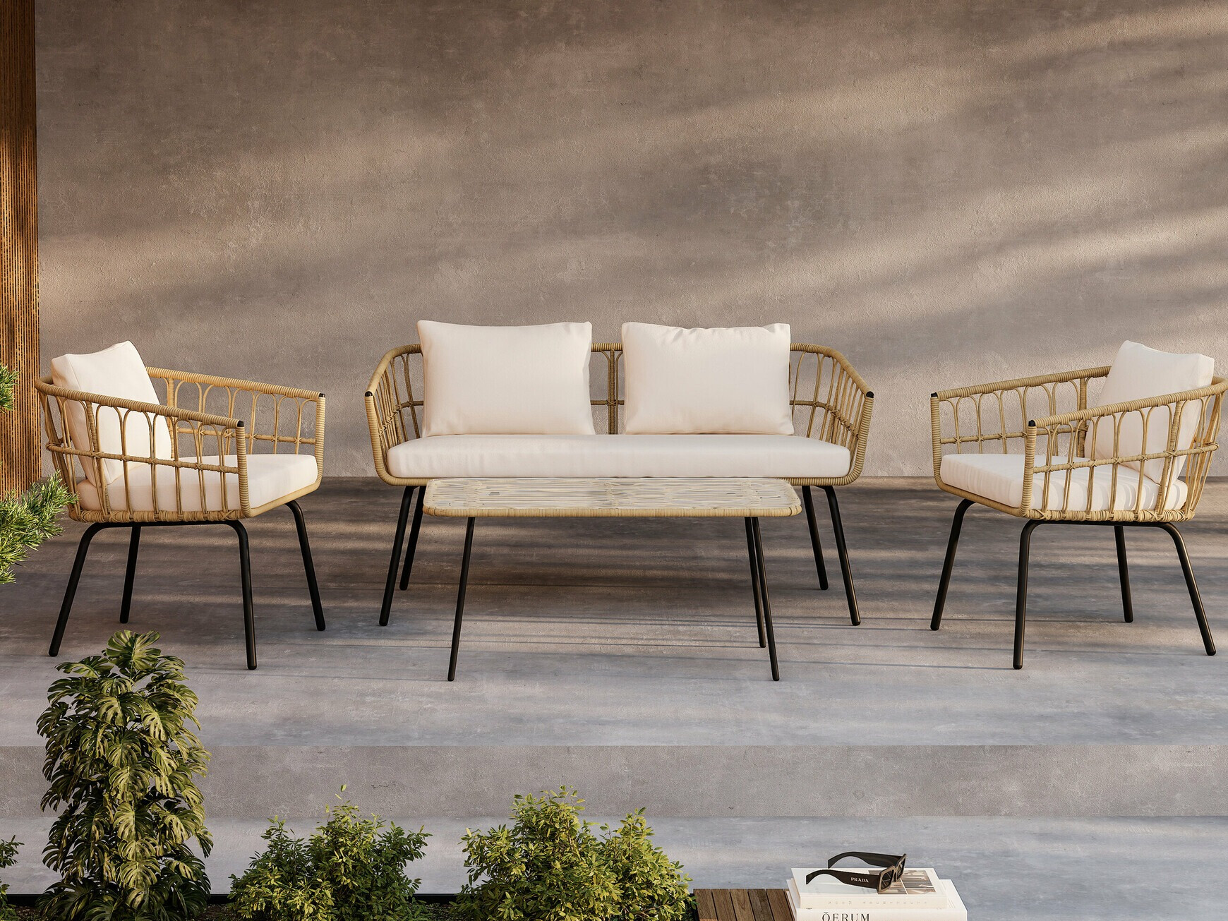 Komplet vrtnega pohištva Dallas 4735