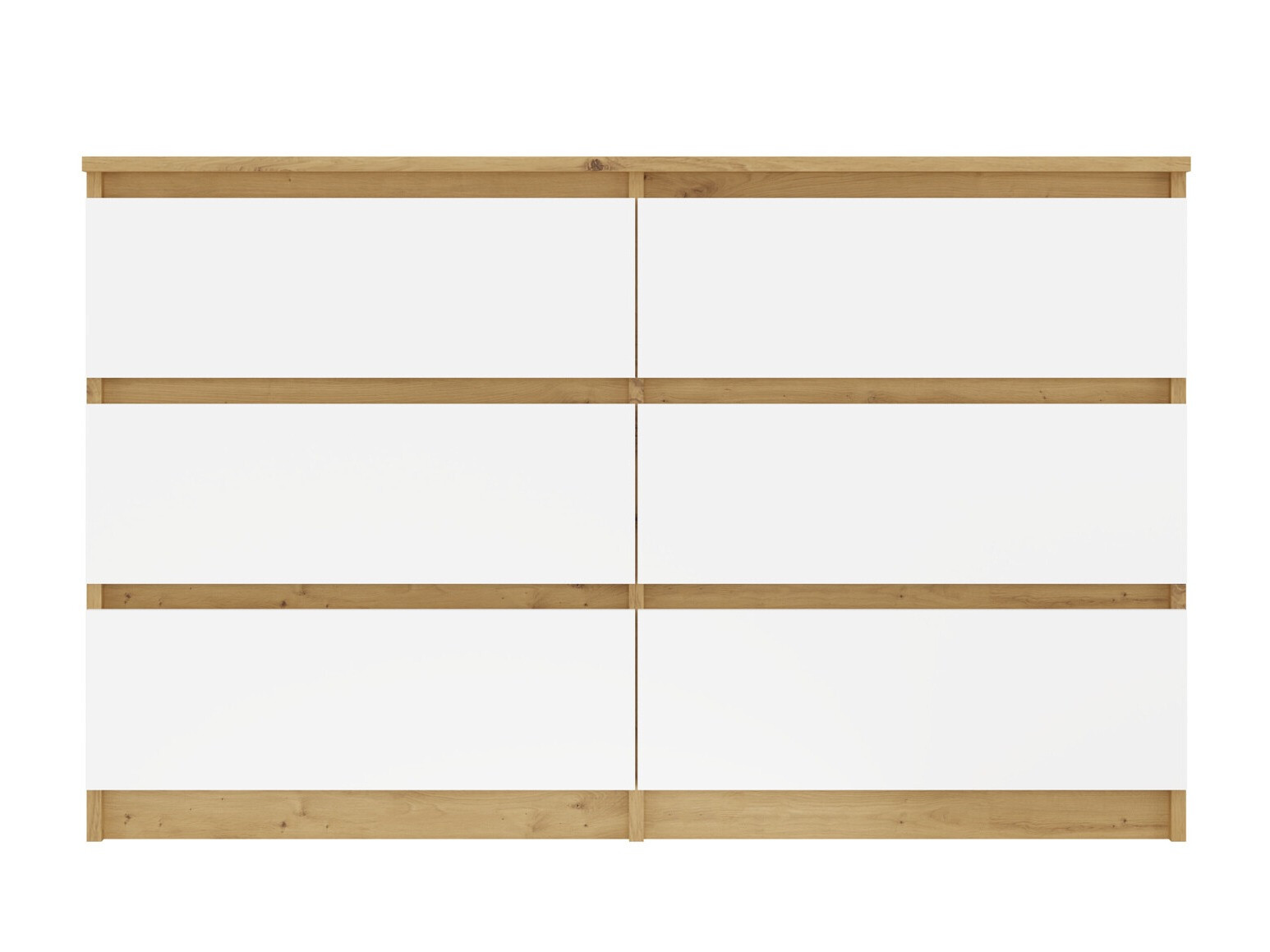 Komoda Elbvelu 103 (Artisan hrast + Bela)