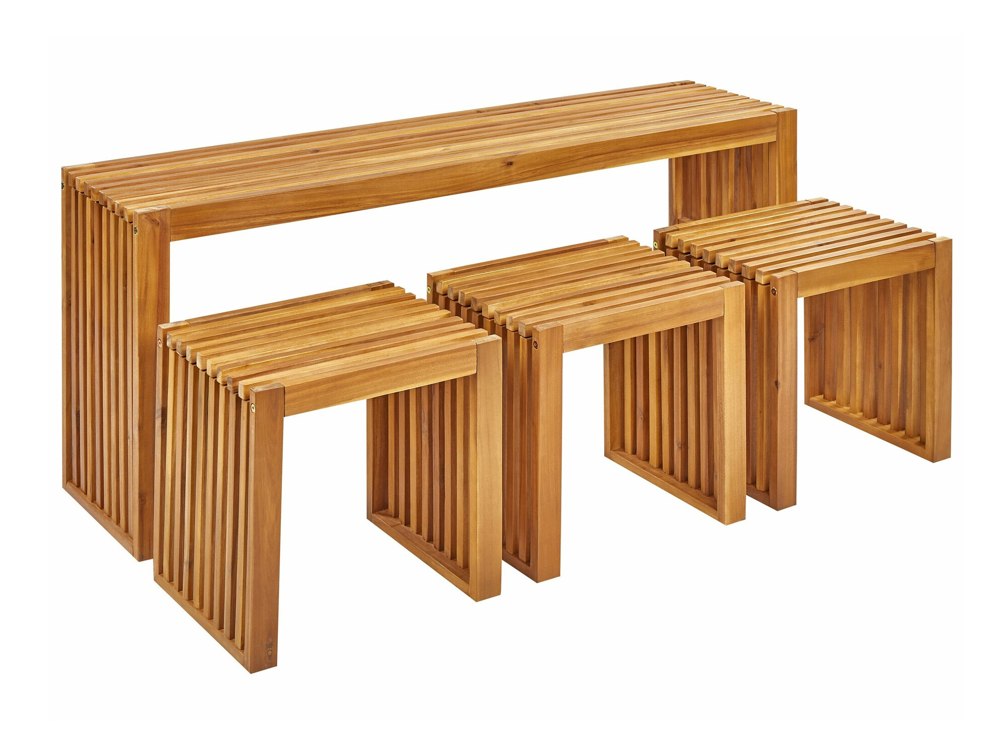 Komplet mize in stolov Berwyn 2534