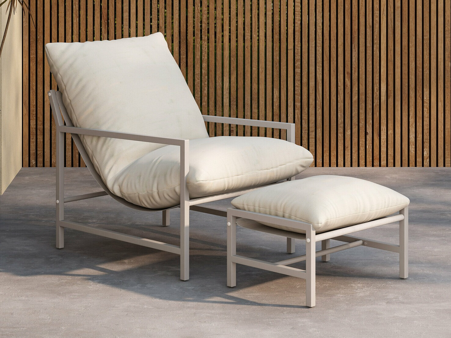 Komplet vrtnega pohištva Dallas 4739 (Bež)