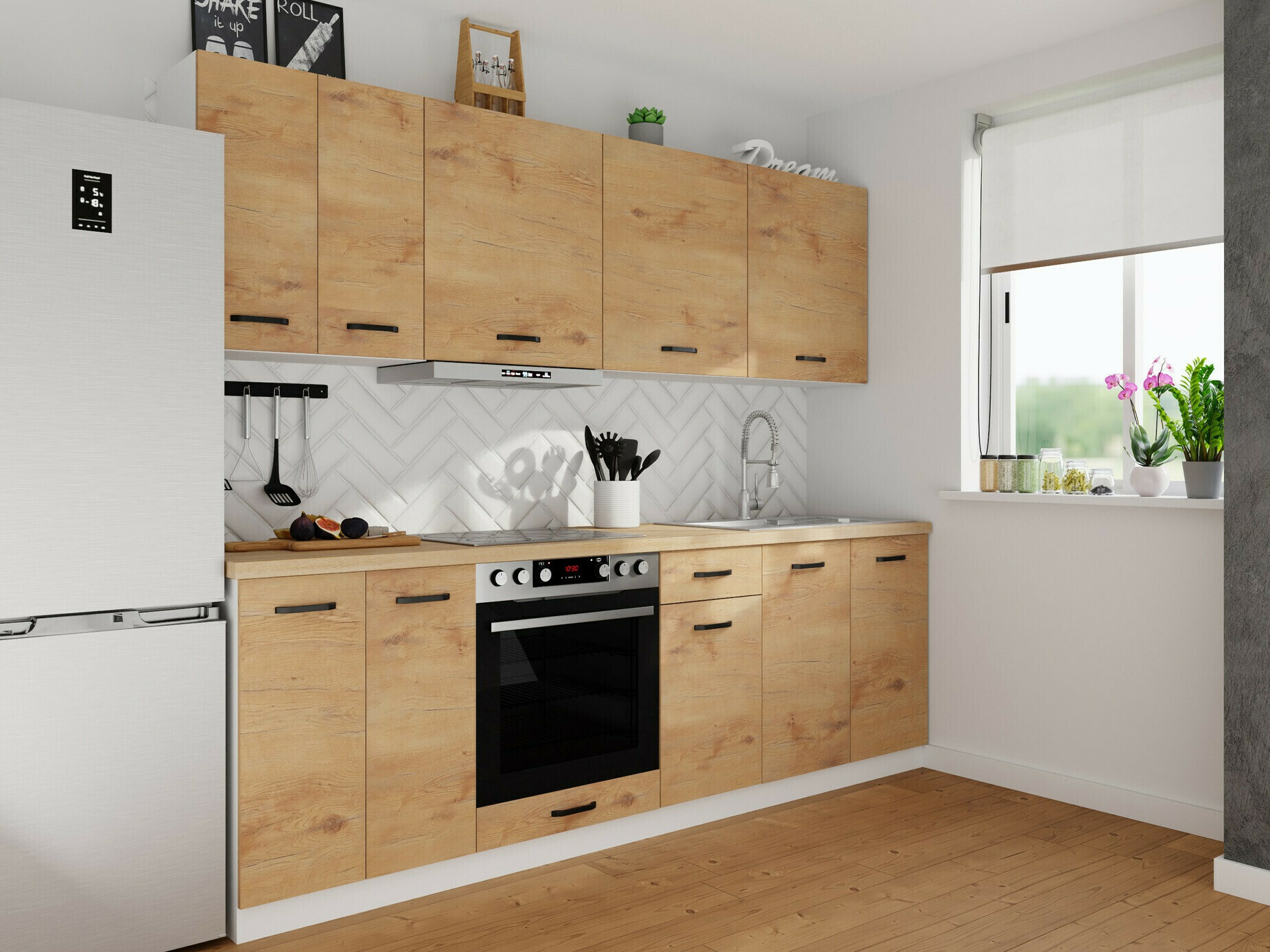 Modularna omarica z vrati Amper Lancelot 119