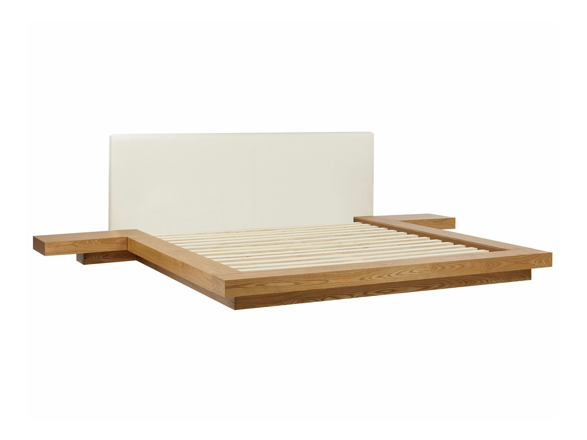 Postelja Berwyn 543 (Svetel les) Z nočne omarice