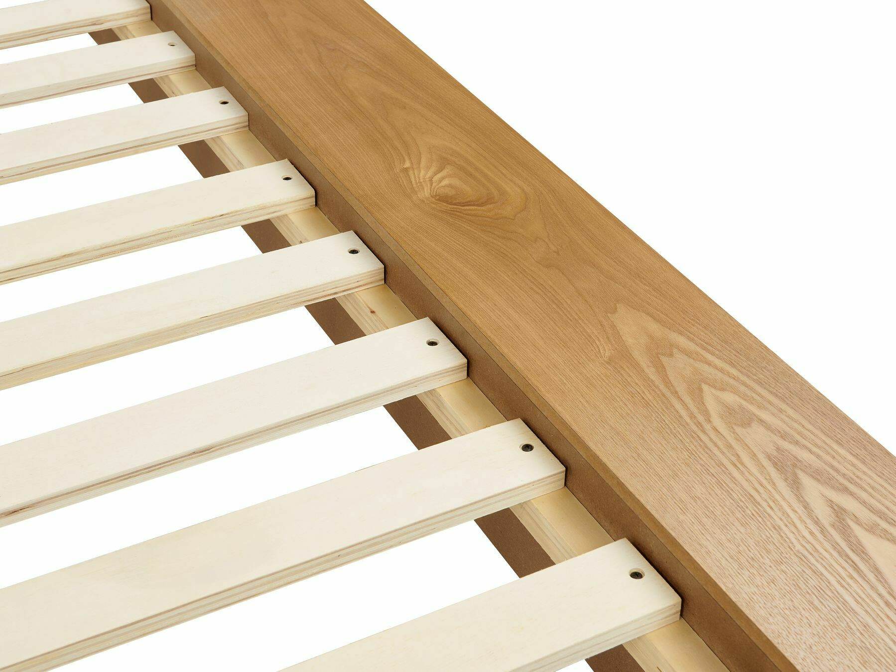 Postelja Berwyn 543 (Svetel les) Z nočne omarice