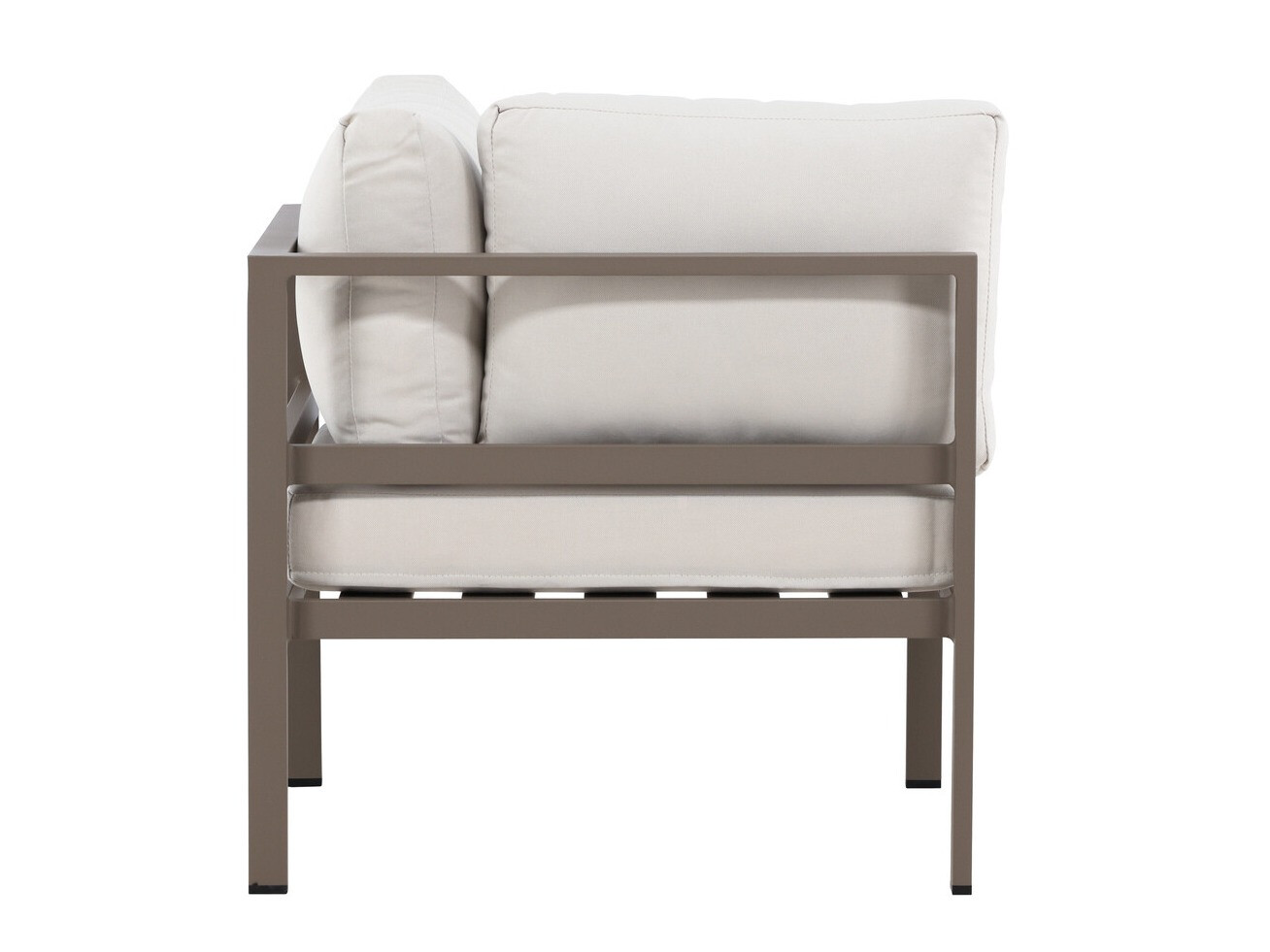 Vrtni fotelj Dallas 4740 (Rjava + Bež)